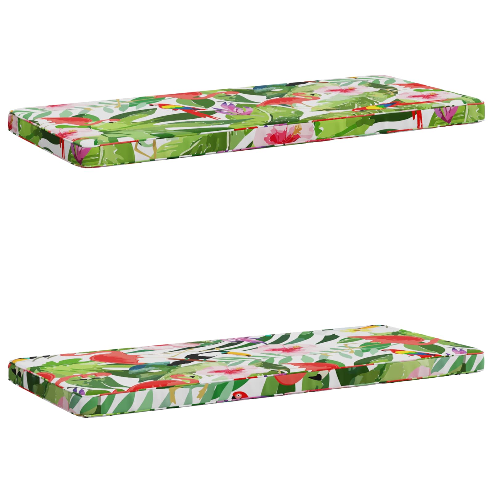 2-delige Bankkussens VUGHT 2 st 100% Polyester Meerkleurig image 1