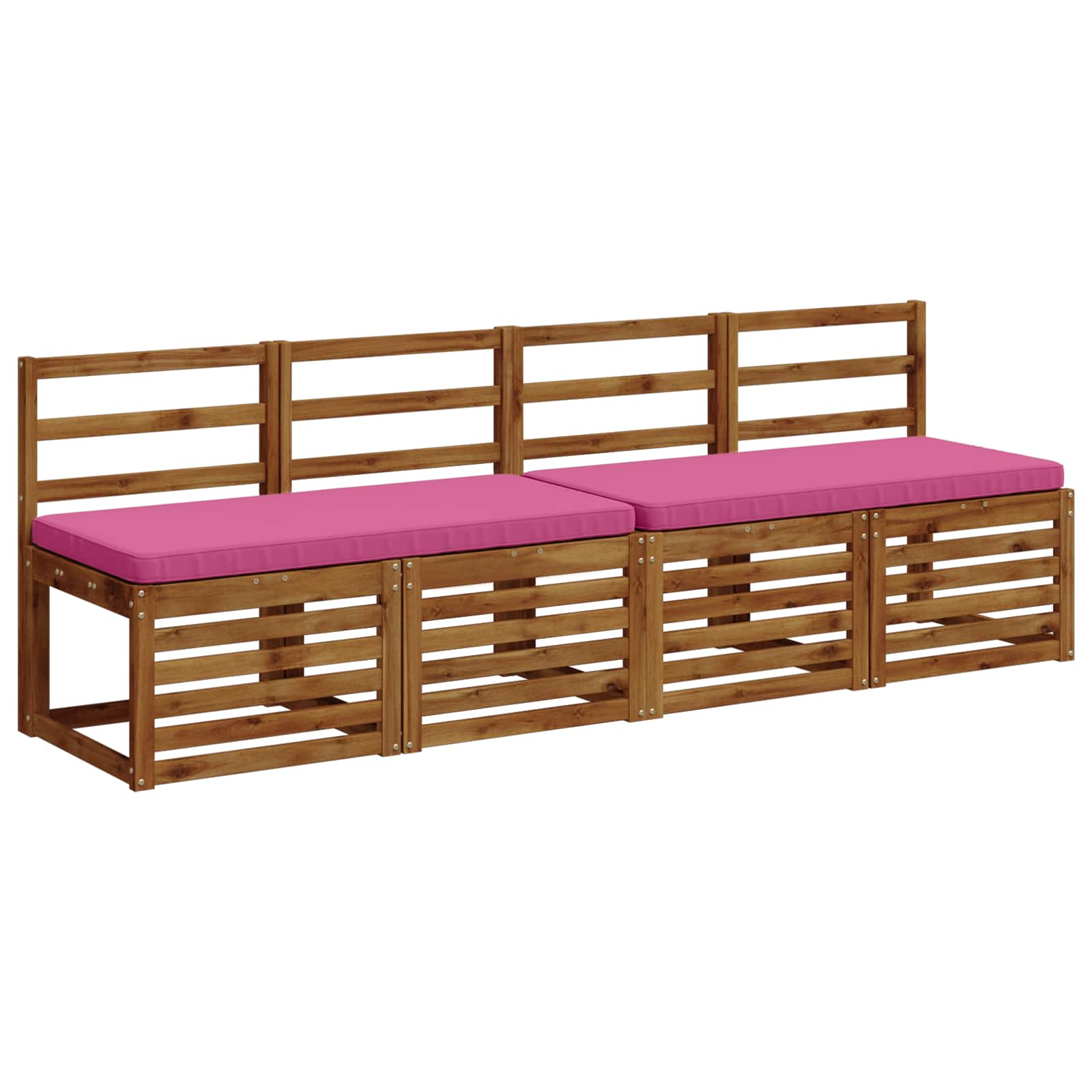 2-delige Bankkussens VUGHT 2 st 100% Polyester Roze image 3