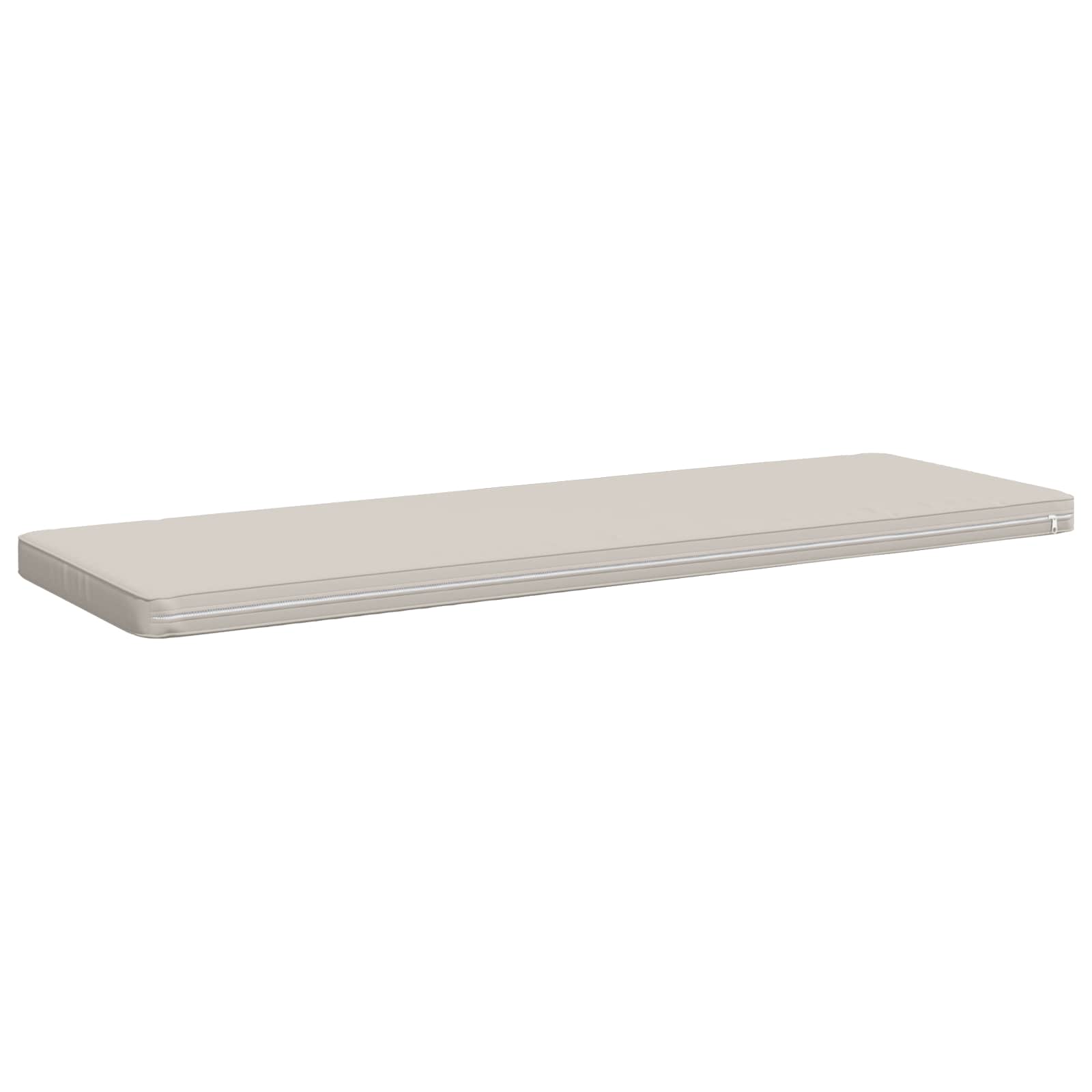 1-delig Bankkussen VUGHT 100% Polyester Wit 140 x 50 x 5 cm image 4