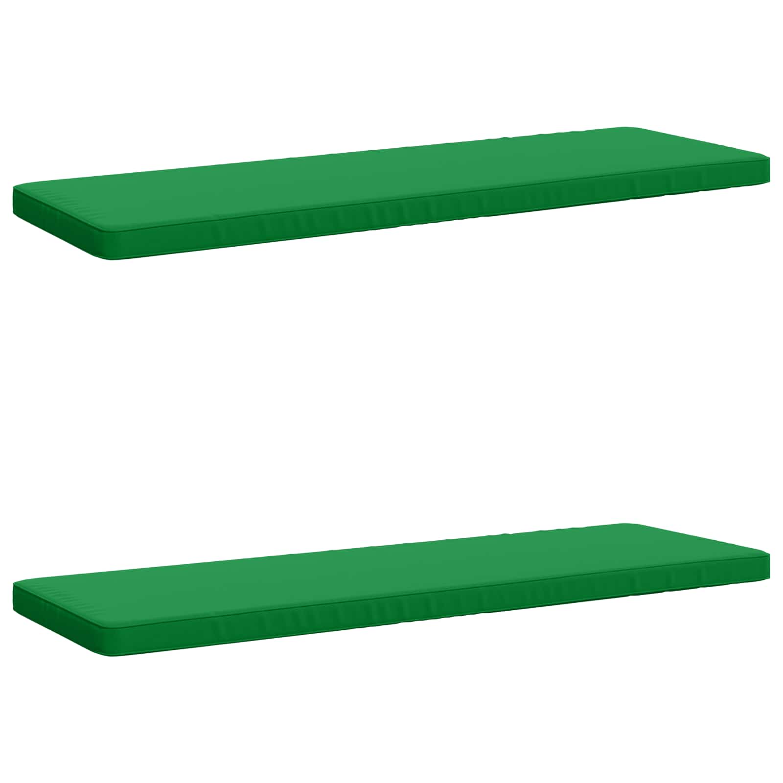 2-delige Bankkussens VUGHT 2 st 100% Polyester Groen image 2