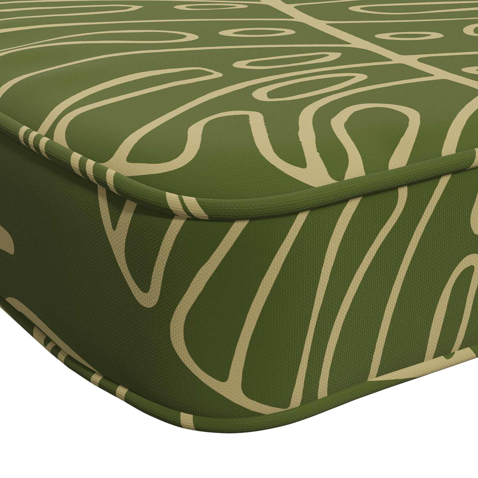 2-delige Bankkussens VUGHT 2 st 100% Polyester Bladontwerp image 8