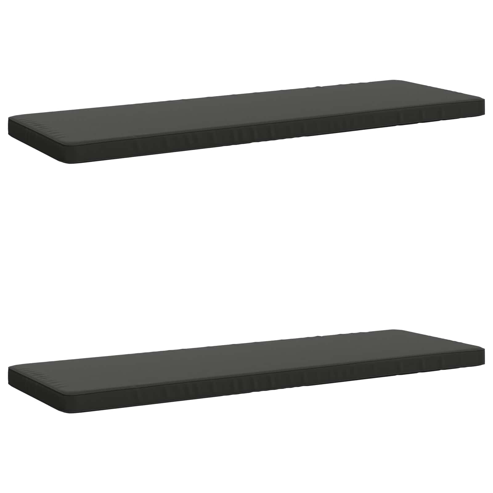2-delige Bankkussens VUGHT 2 st 100% Polyester Antraciet image 2