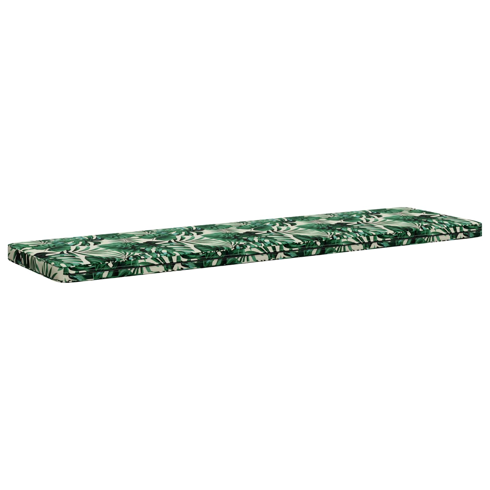 1-delig Bankkussen VUGHT 100% Polyester Bladpatroon image 4