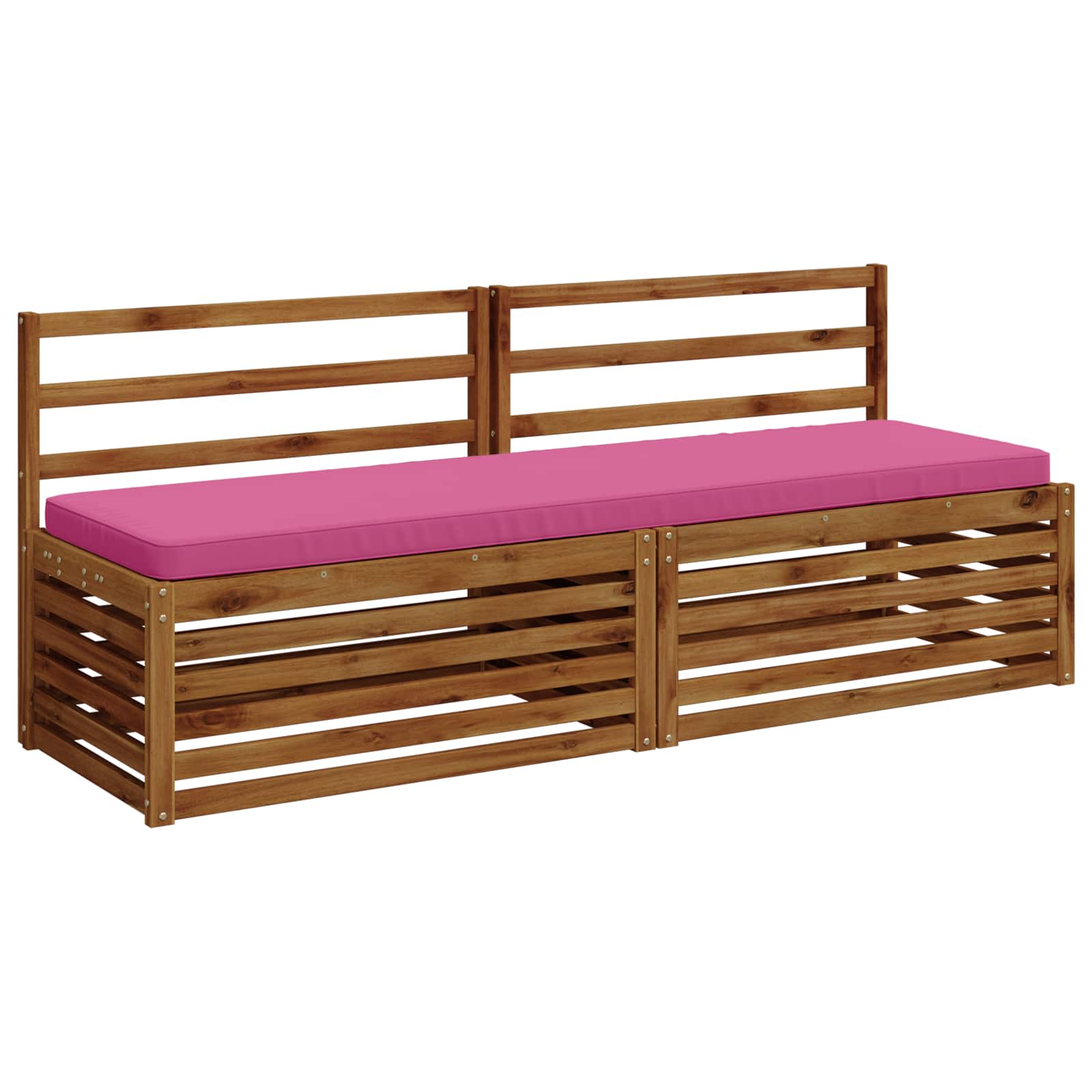 1-delig Bankkussen VUGHT 100% Polyester Roze 170 x 50 x 5 cm image 2