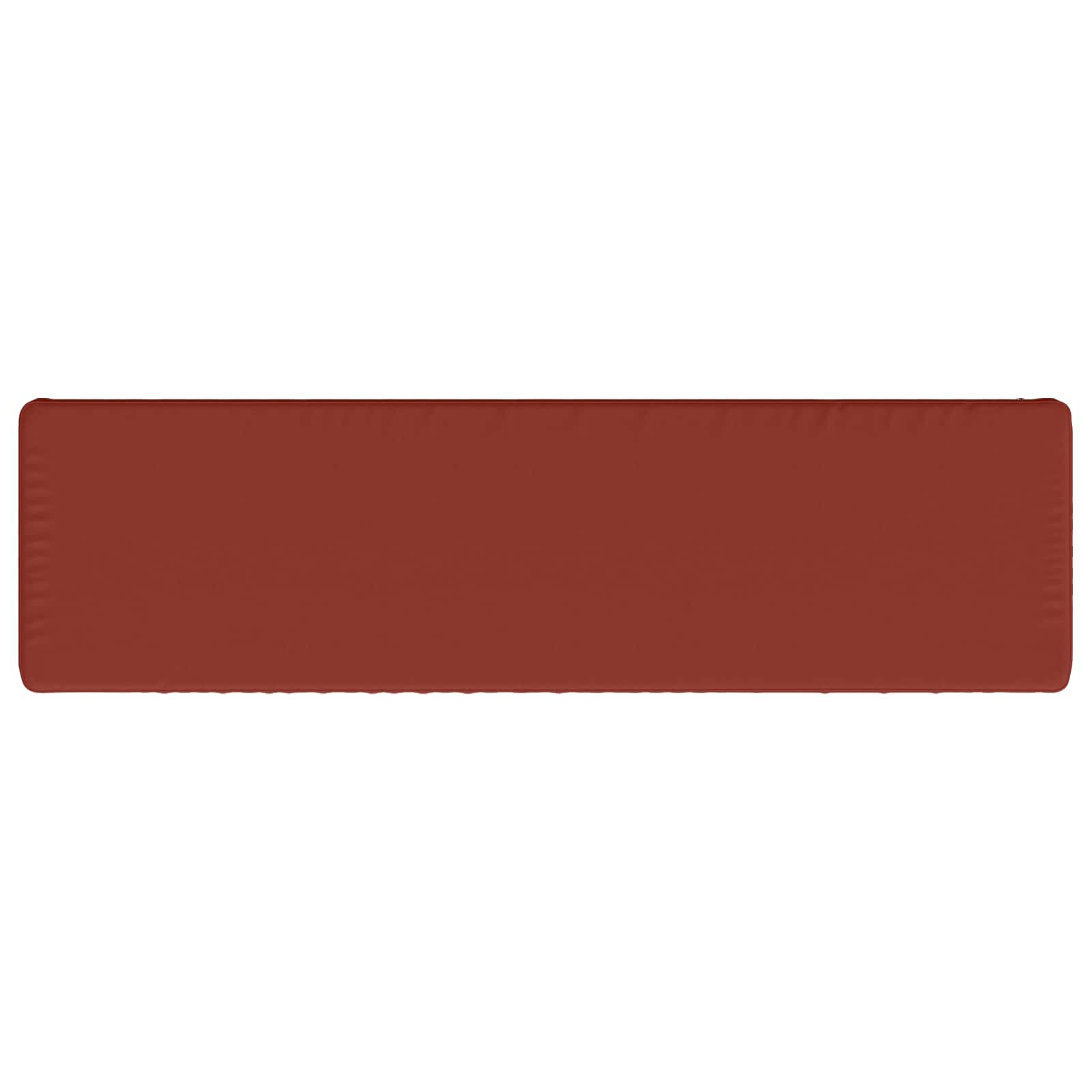 1-delig Bankkussen VUGHT 100% Polyester Rood 180 x 50 x 5 cm image 6
