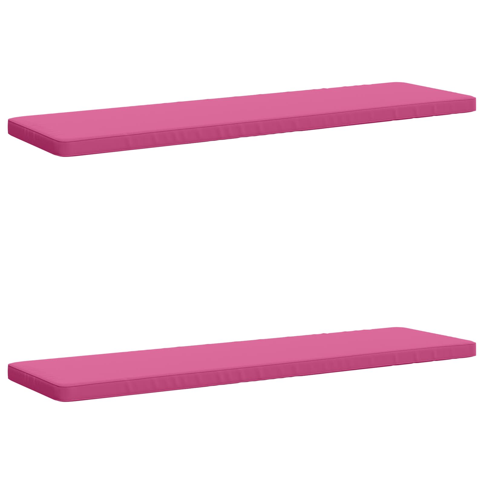 2-delige Bankkussens VUGHT 2 st 100% Polyester Roze image 1