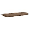 vidaXL Pingipadja VIANEN 100% Pol&uuml;ester Pruunikashall 100 x 40 x 12 cm