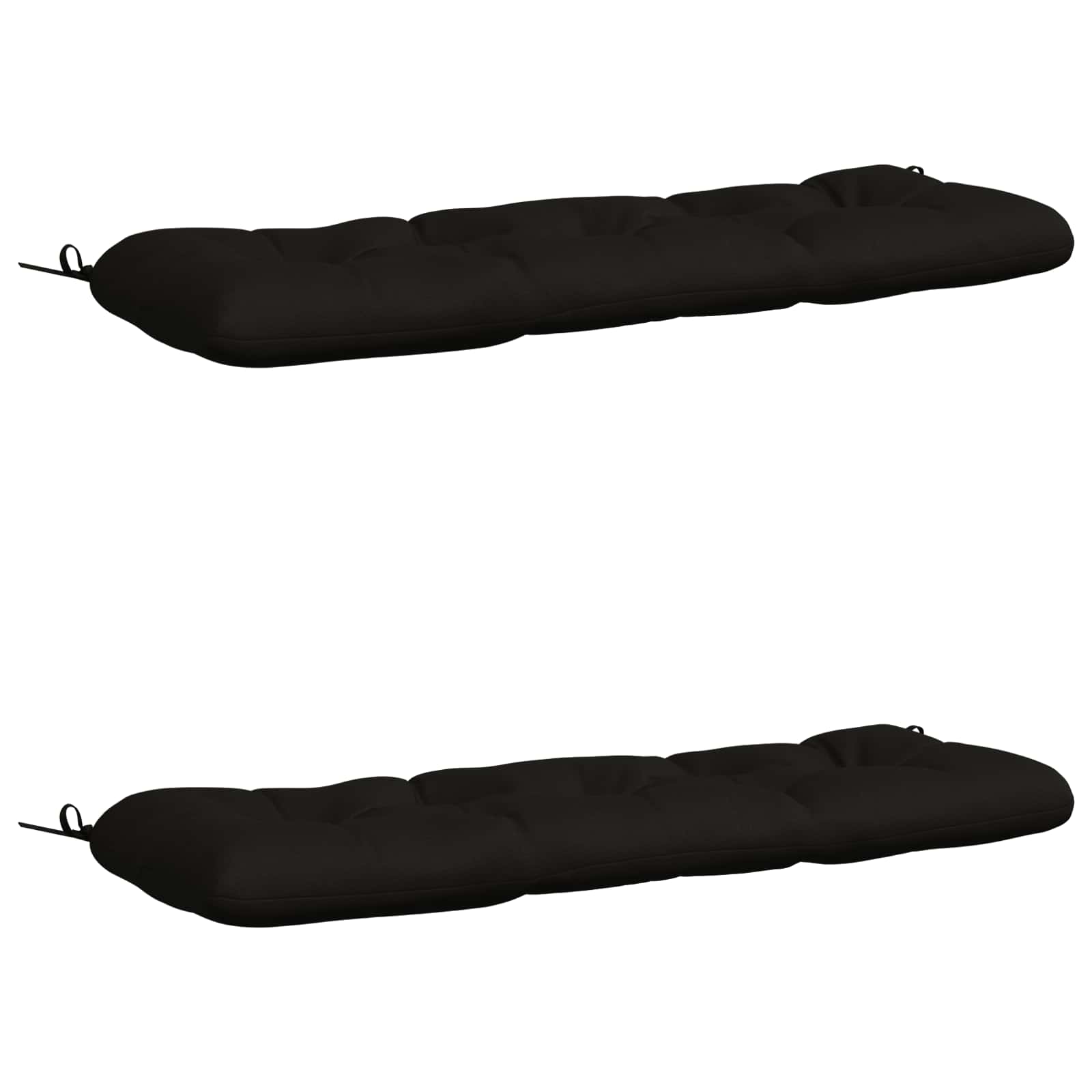 2-delige Bankkussens VIANEN 100% Polyester Zwart image 2