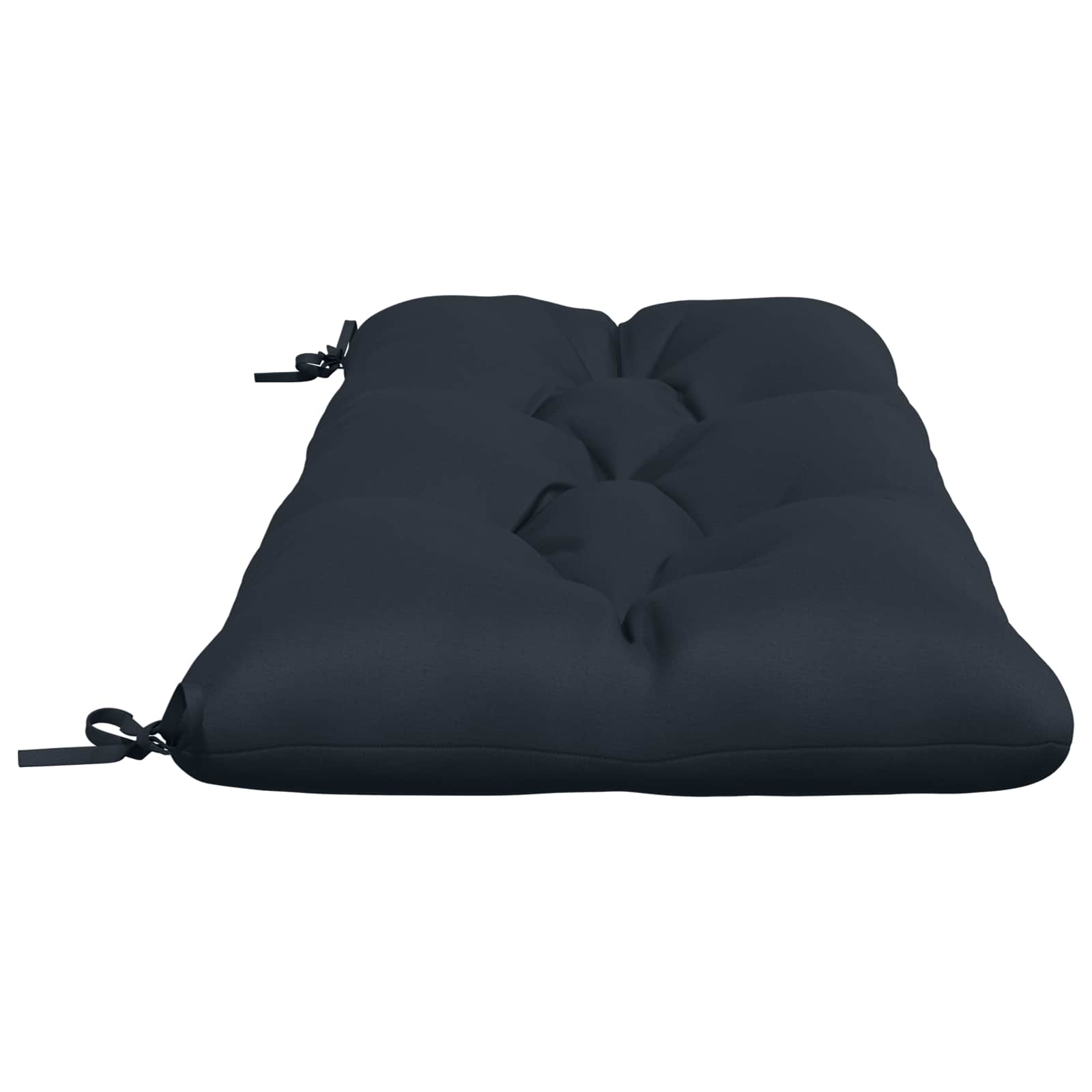 vidaXL Bankkussen VIANEN 100% Polyester Donkerblauw 100 x 50 x 12 cm blauw, foto 4