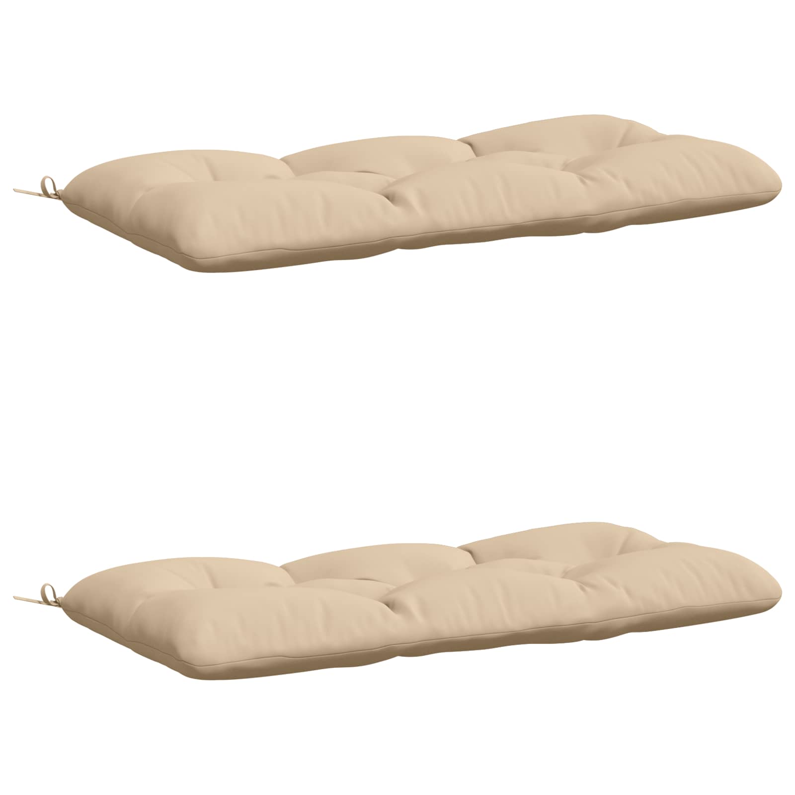 2-delige Bankkussens VIANEN 100% Polyester Crèmekleurig image 2
