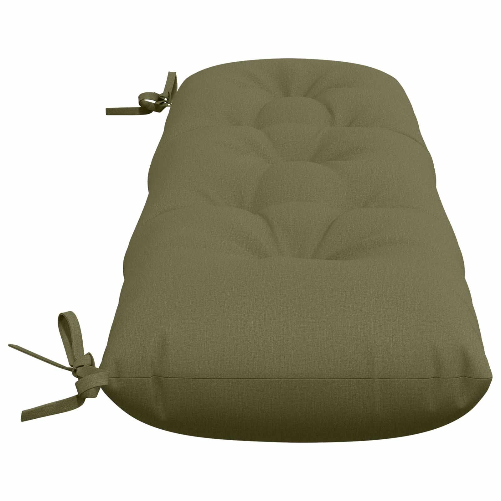 Bankkussen VIANEN 100% Polyester Olijfgroen 110 x 30 x 12 cm image 4