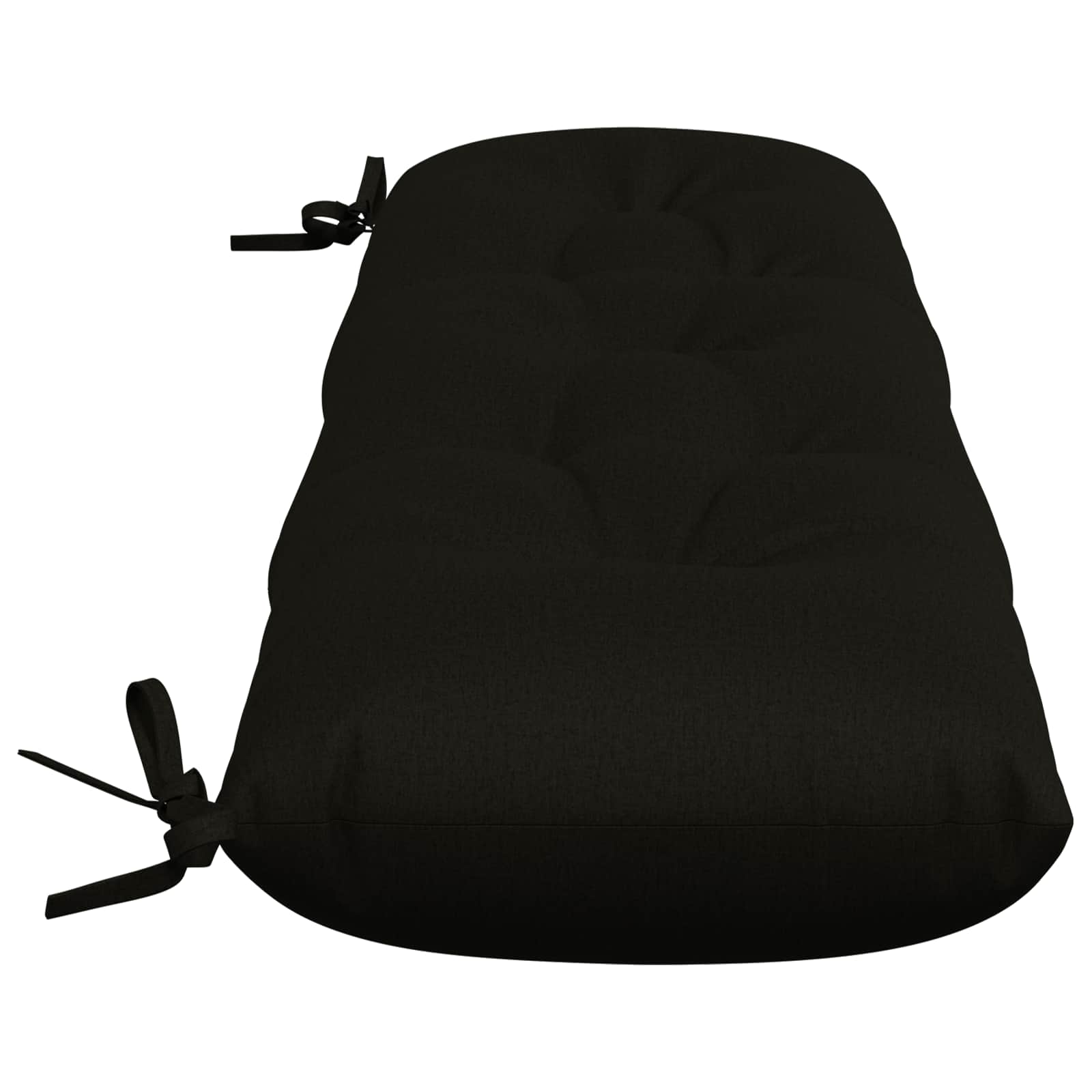 Bankkussen VIANEN 100% Polyester Zwart 110 x 30 x 12 cm image 4