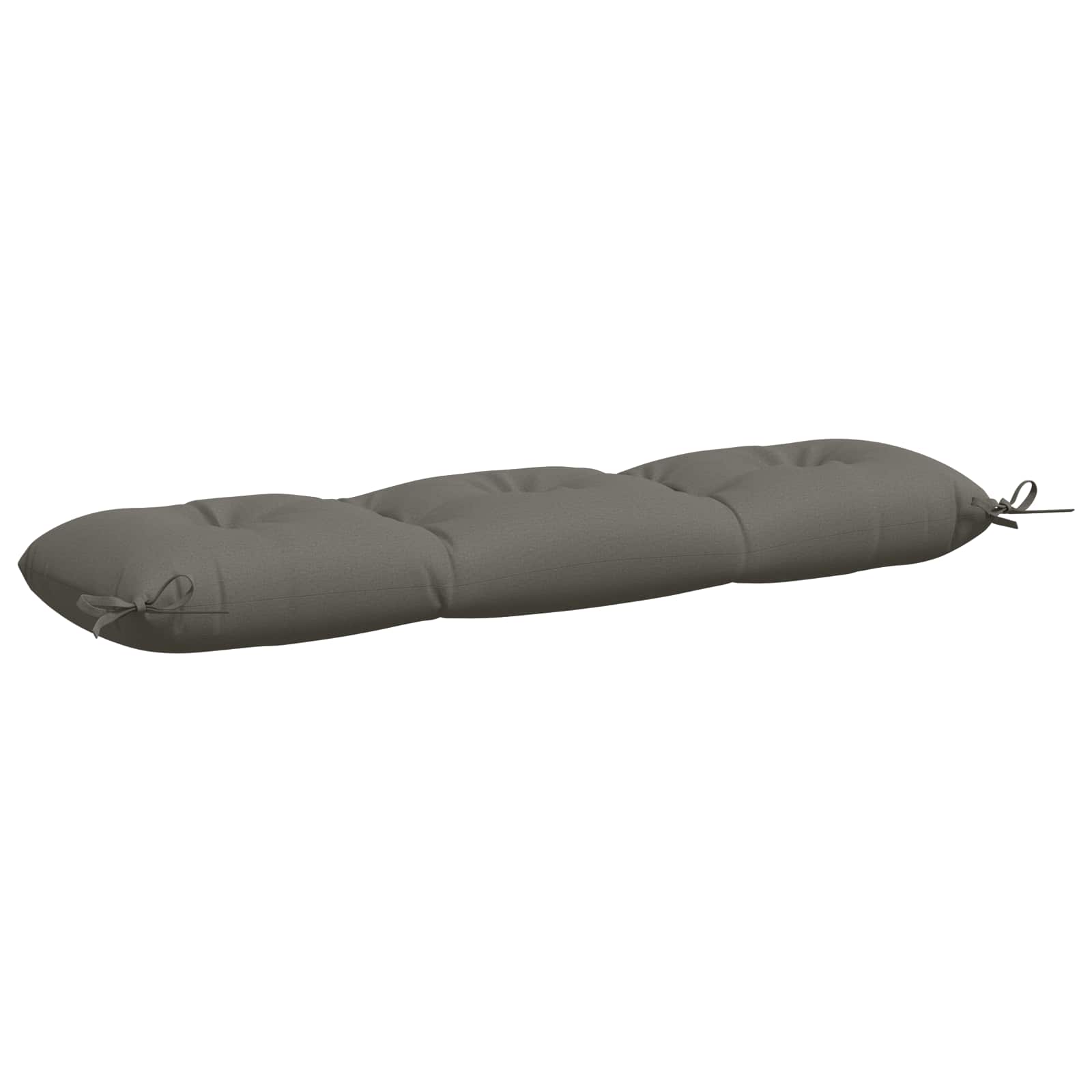 2-delige Bankkussens VIANEN 100% Polyester Grijs