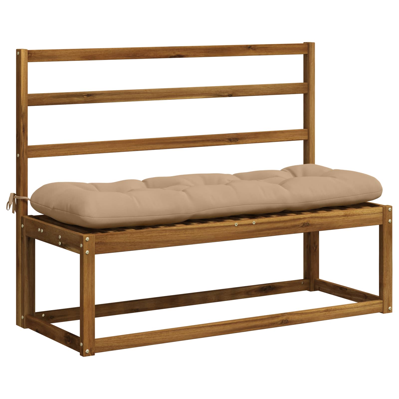 Bankkussen VIANEN 100% Polyester Zand 110 x 40 x 12 cm image 3