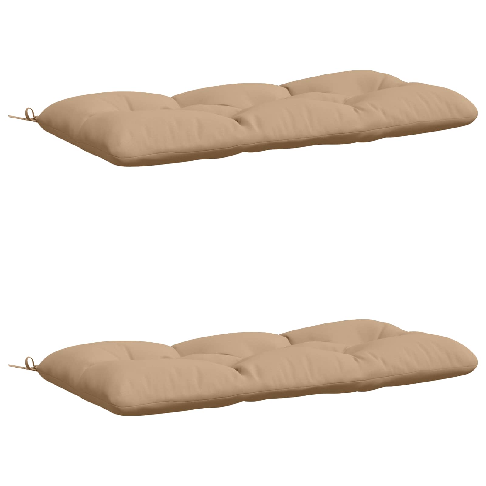 2-delige Bankkussens VIANEN 100% Polyester Zand image 2