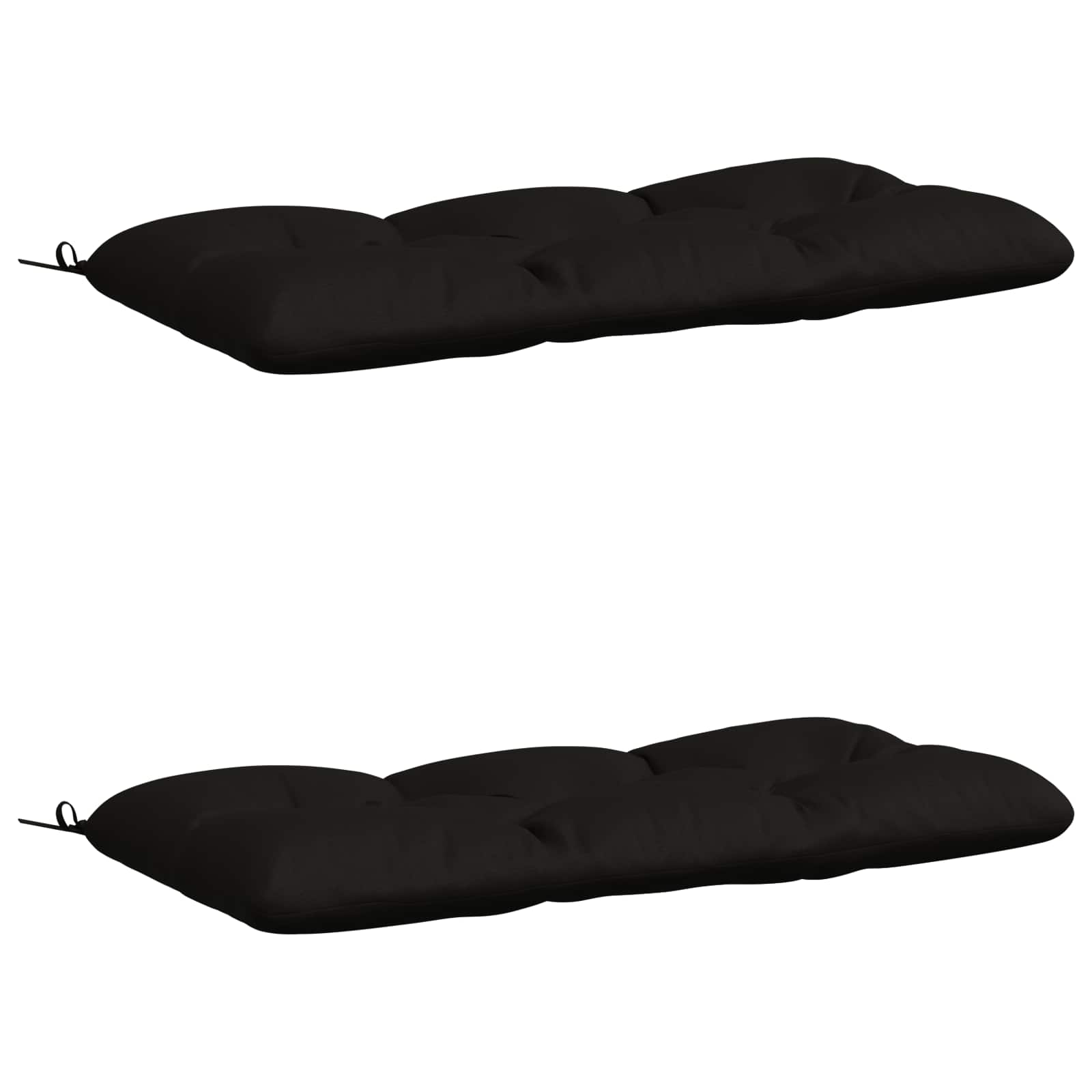 2-delige Bankkussens VIANEN 100% Polyester Zwart image 2