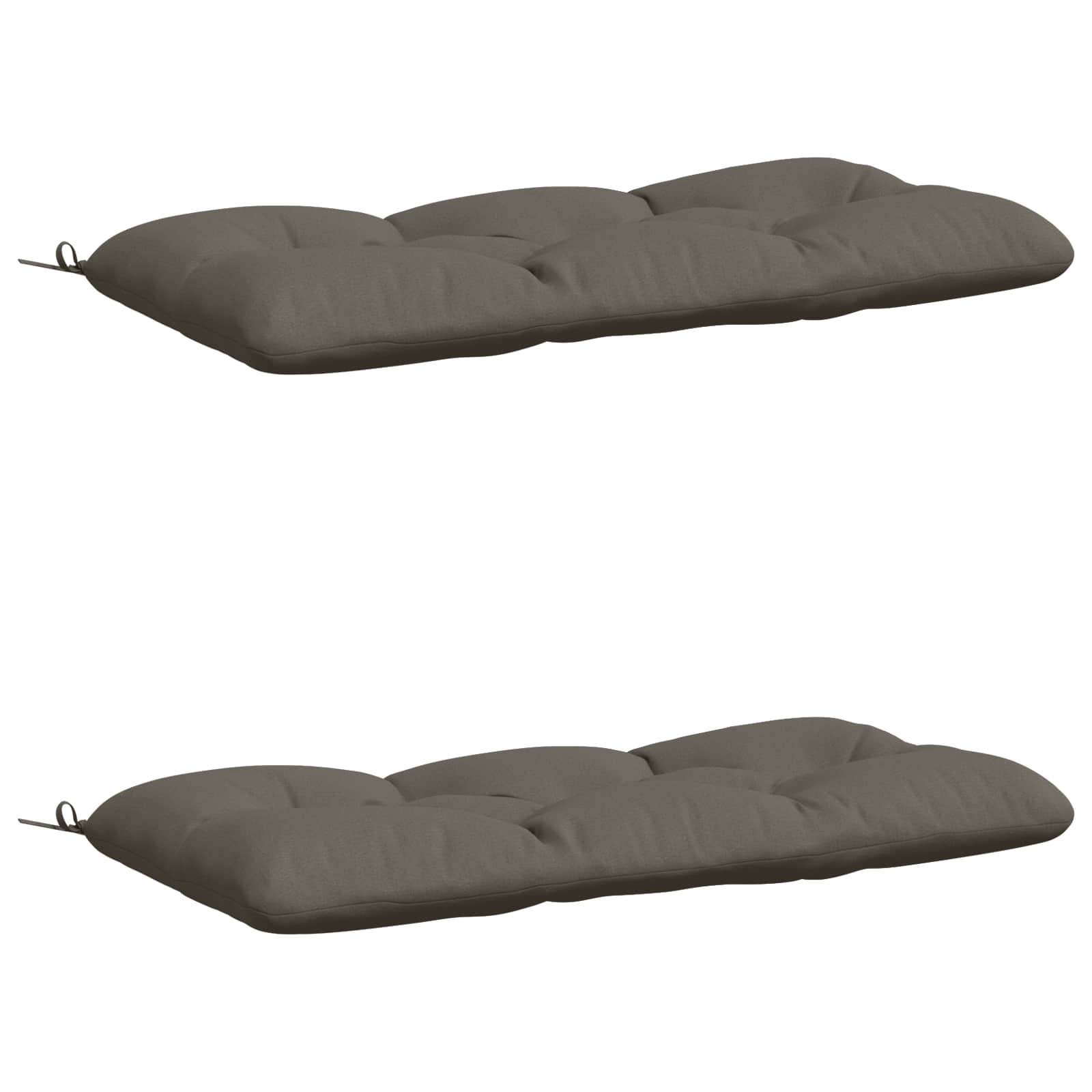 2-delige Bankkussens VIANEN 100% Polyester Grijs image 2