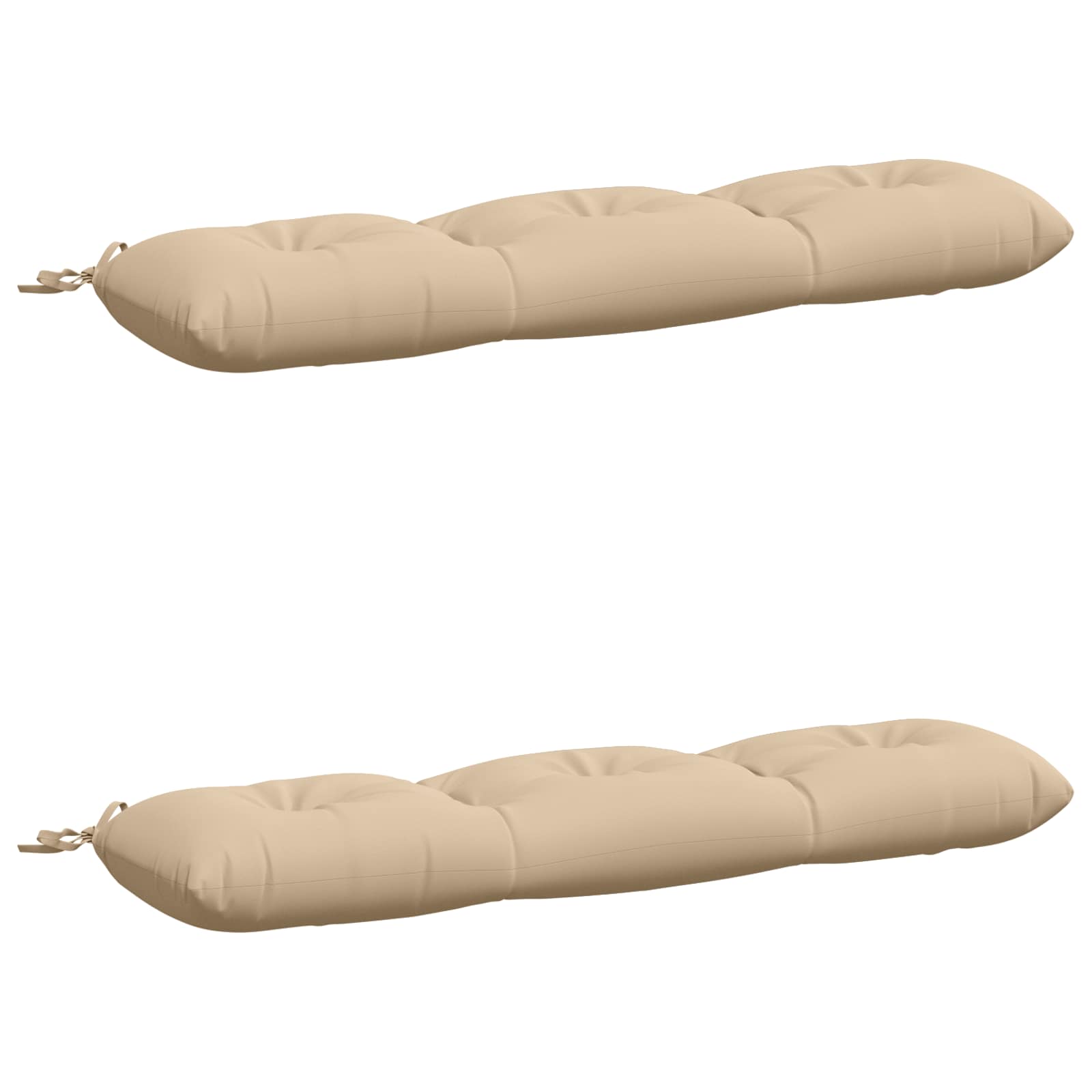 2-delige Bankkussens VIANEN 100% Polyester Crèmekleurig image 2