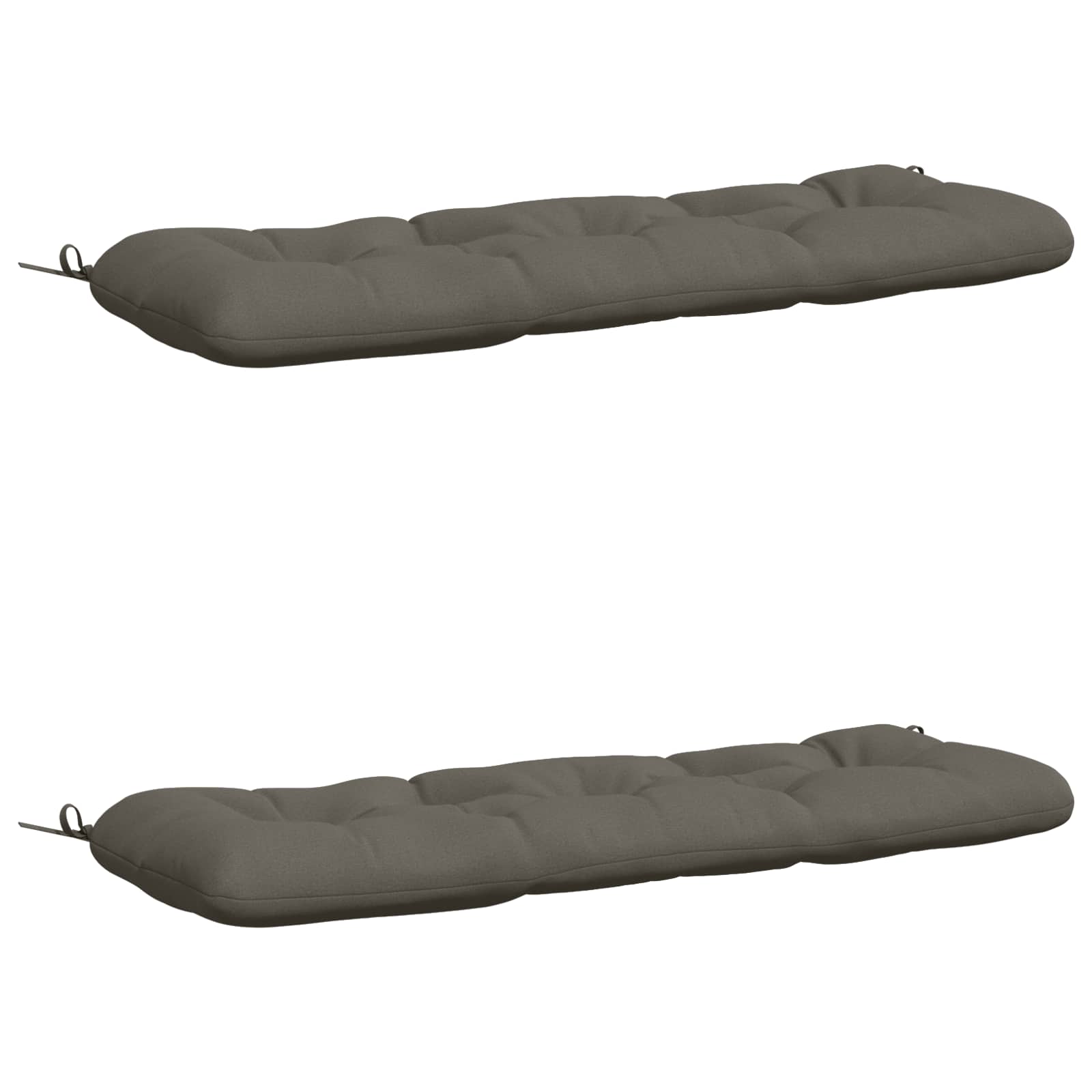 2-delige Bankkussens VIANEN 100% Polyester Grijs image 2
