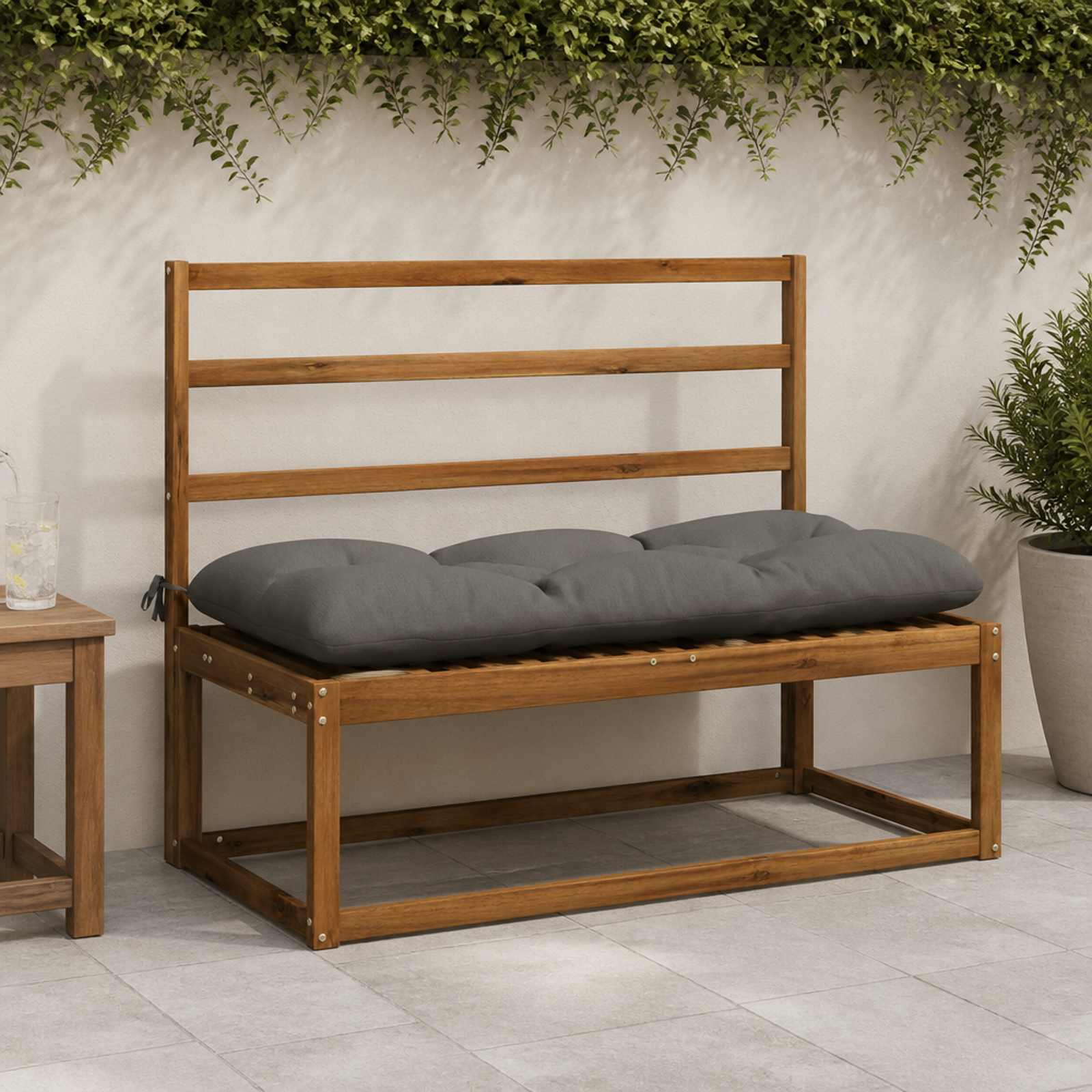VidaXL Solspilvens VIANEN 100% poliesters Pelēka