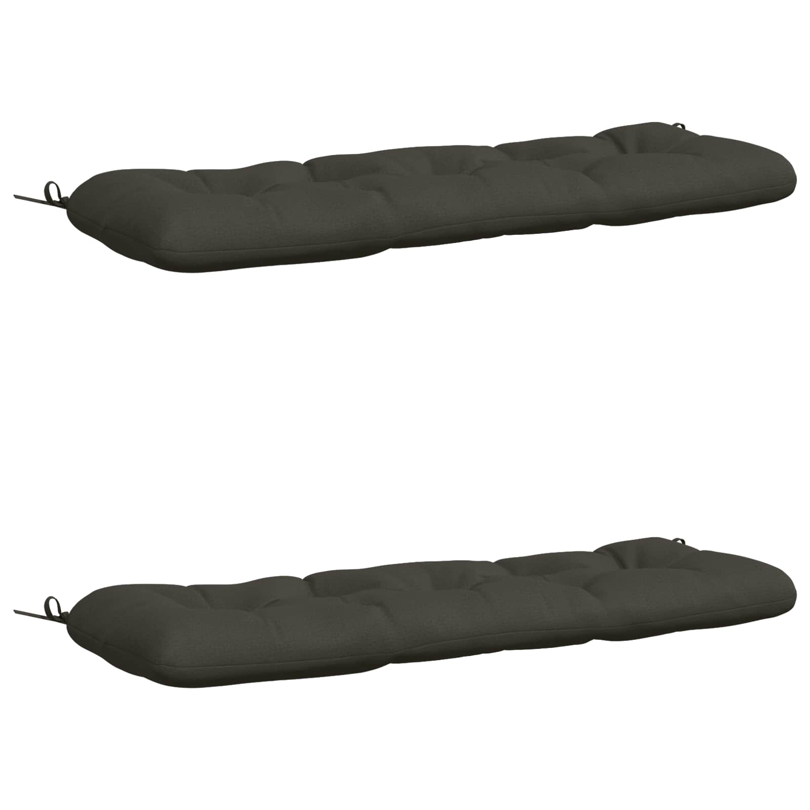 2-delige Bankkussens VIANEN 100% Polyester Antraciet image 2