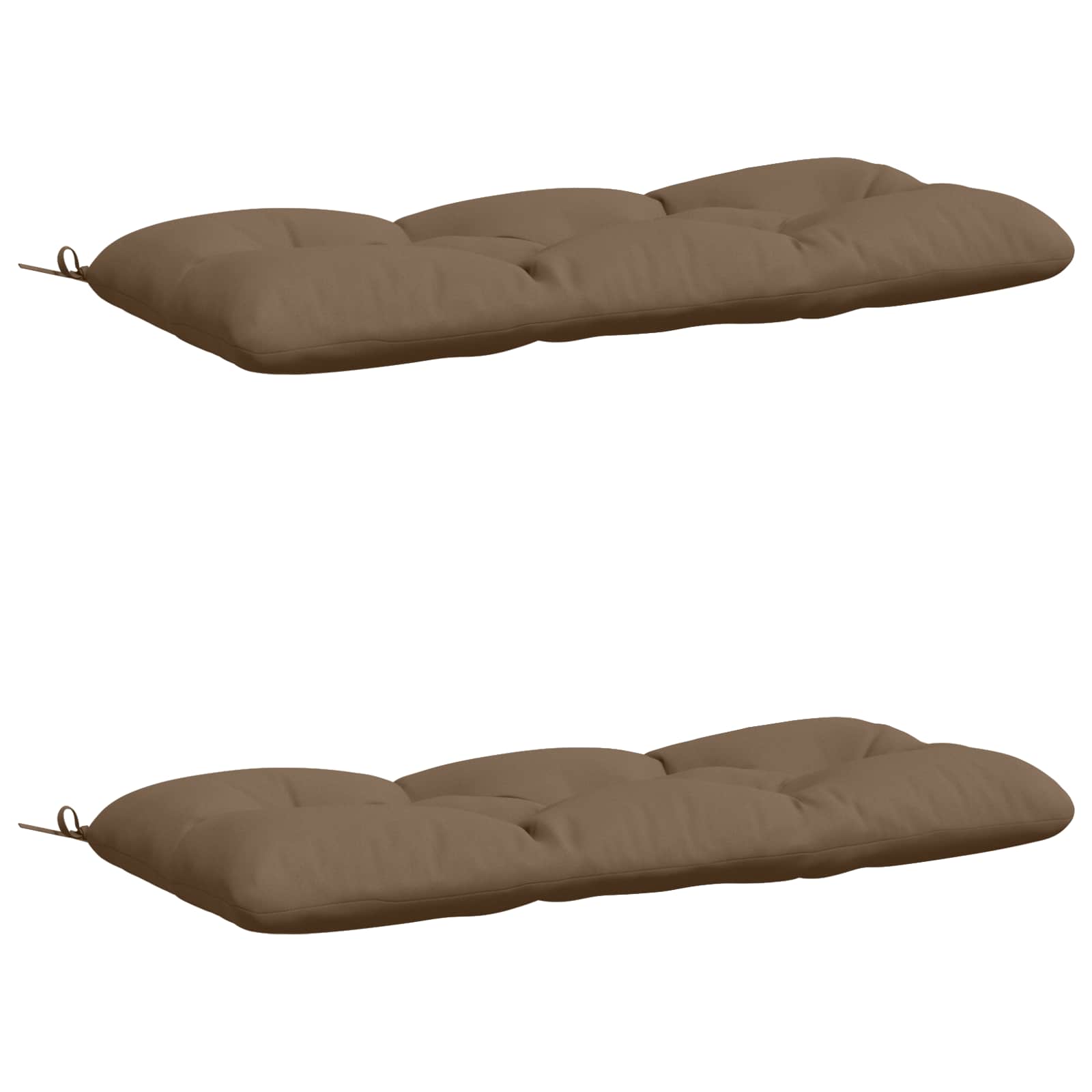 2-delige Bankkussens VIANEN 100% Polyester Taupe image 2