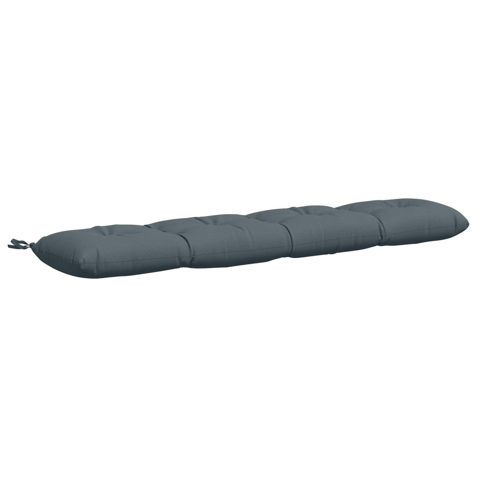 vidaXL Vankúš na lavičku VIANEN 100% polyester Modrá 140 x 30 x 12 cm