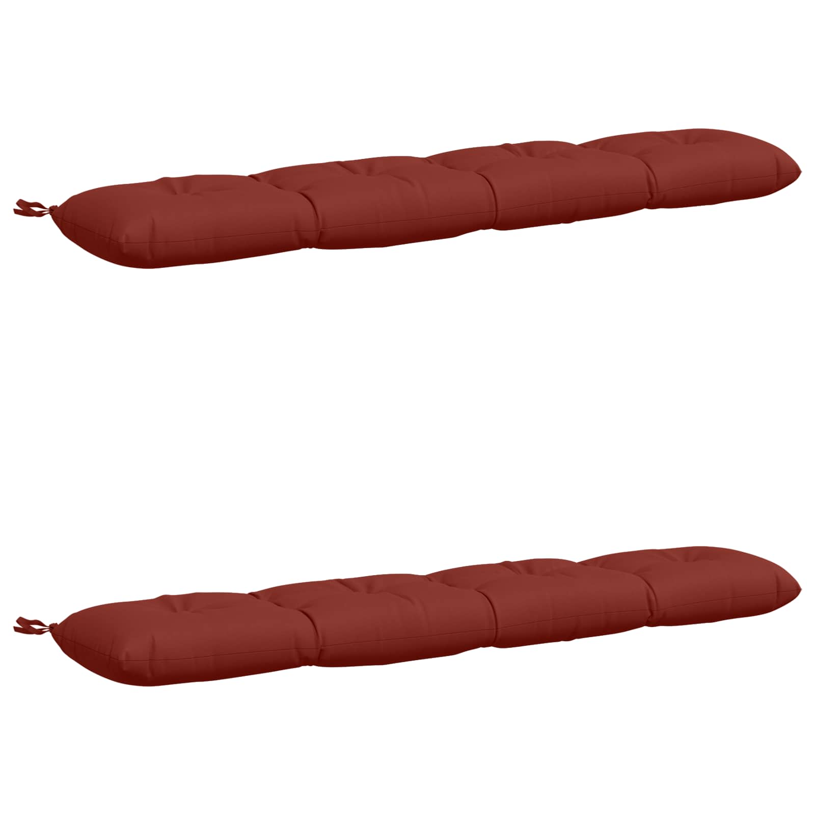 2-delige Bankkussens VIANEN 100% Polyester Rood image 2