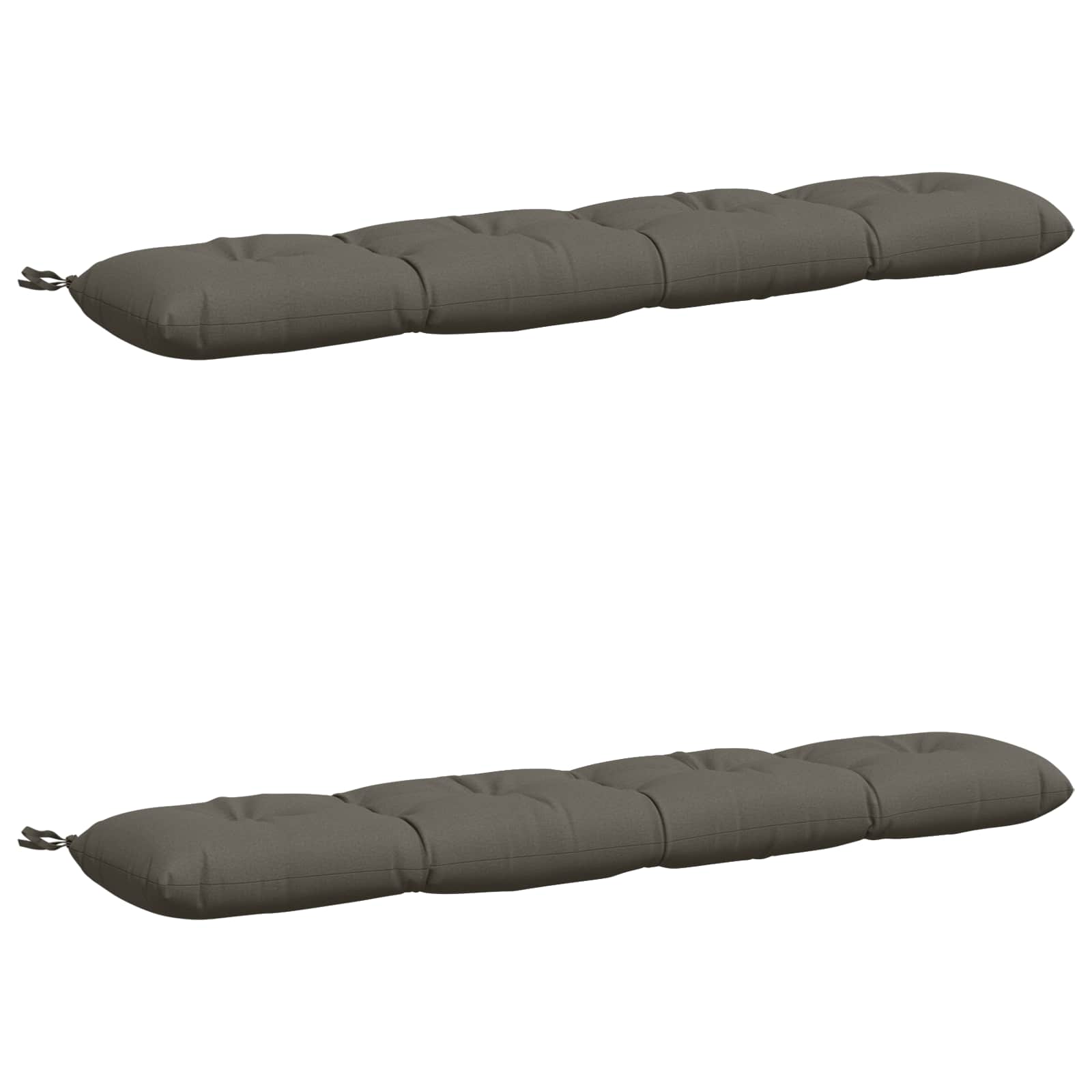 2-delige Bankkussens VIANEN 100% Polyester Grijs image 2
