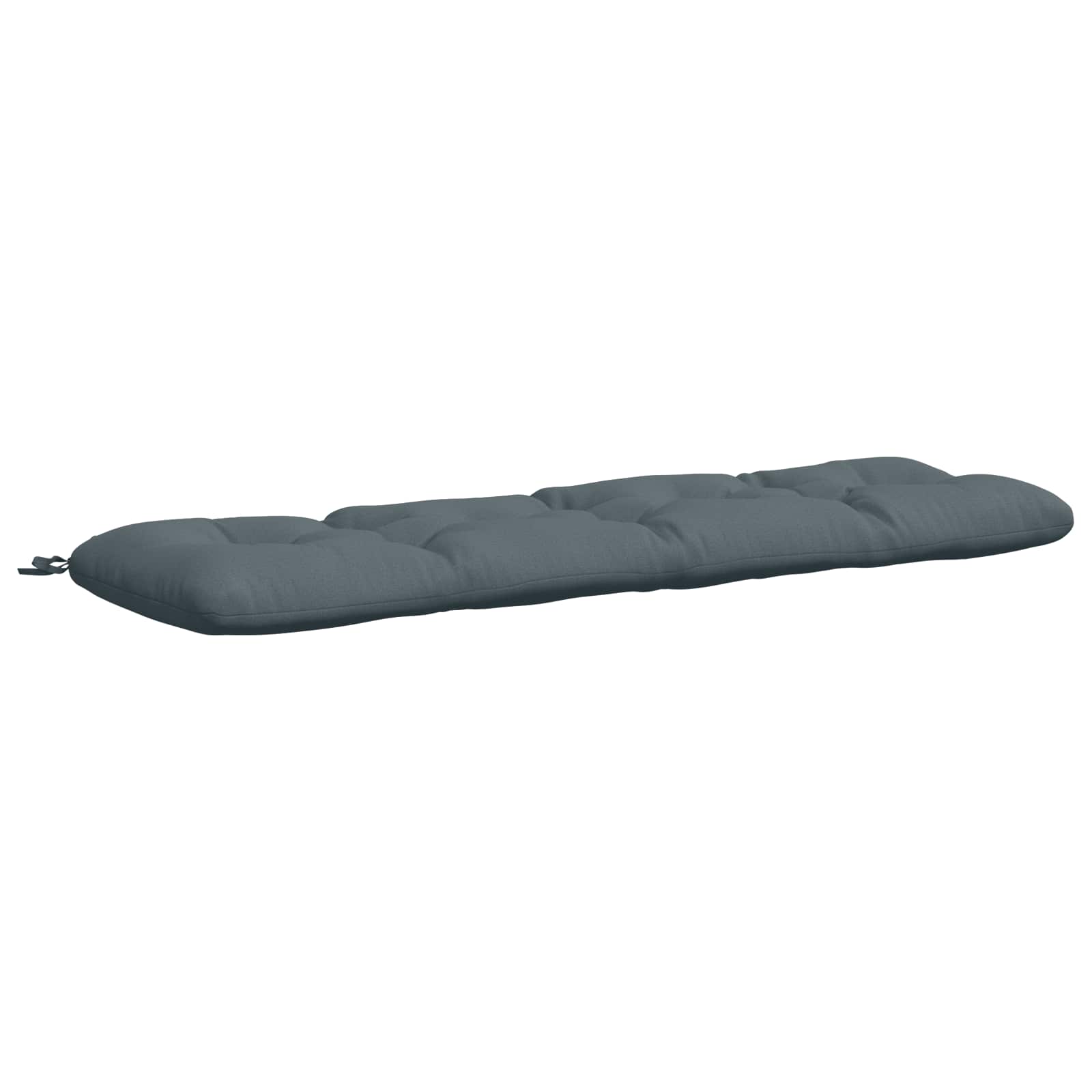 vidaXL Vankúš na lavičku VIANEN 100% polyester Modrá 140 x 40 x 12 cm