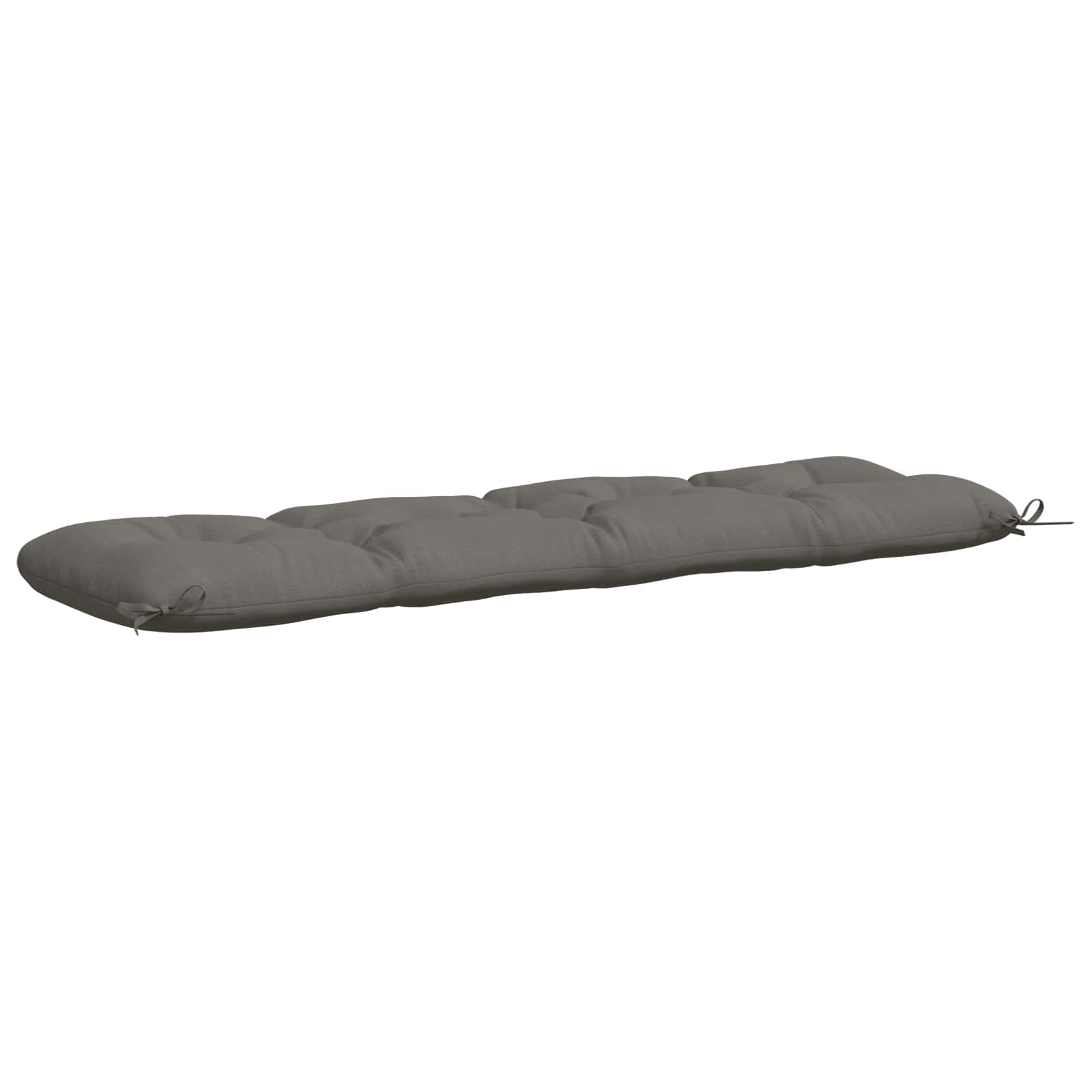 Blazina za klop VIANEN 100% poliester Siva 150 x 40 x 12 cm