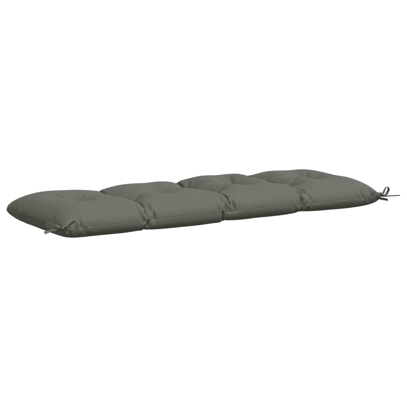 Blazina za klop VIANEN 100% poliester Siva 150 x 50 x 12 cm