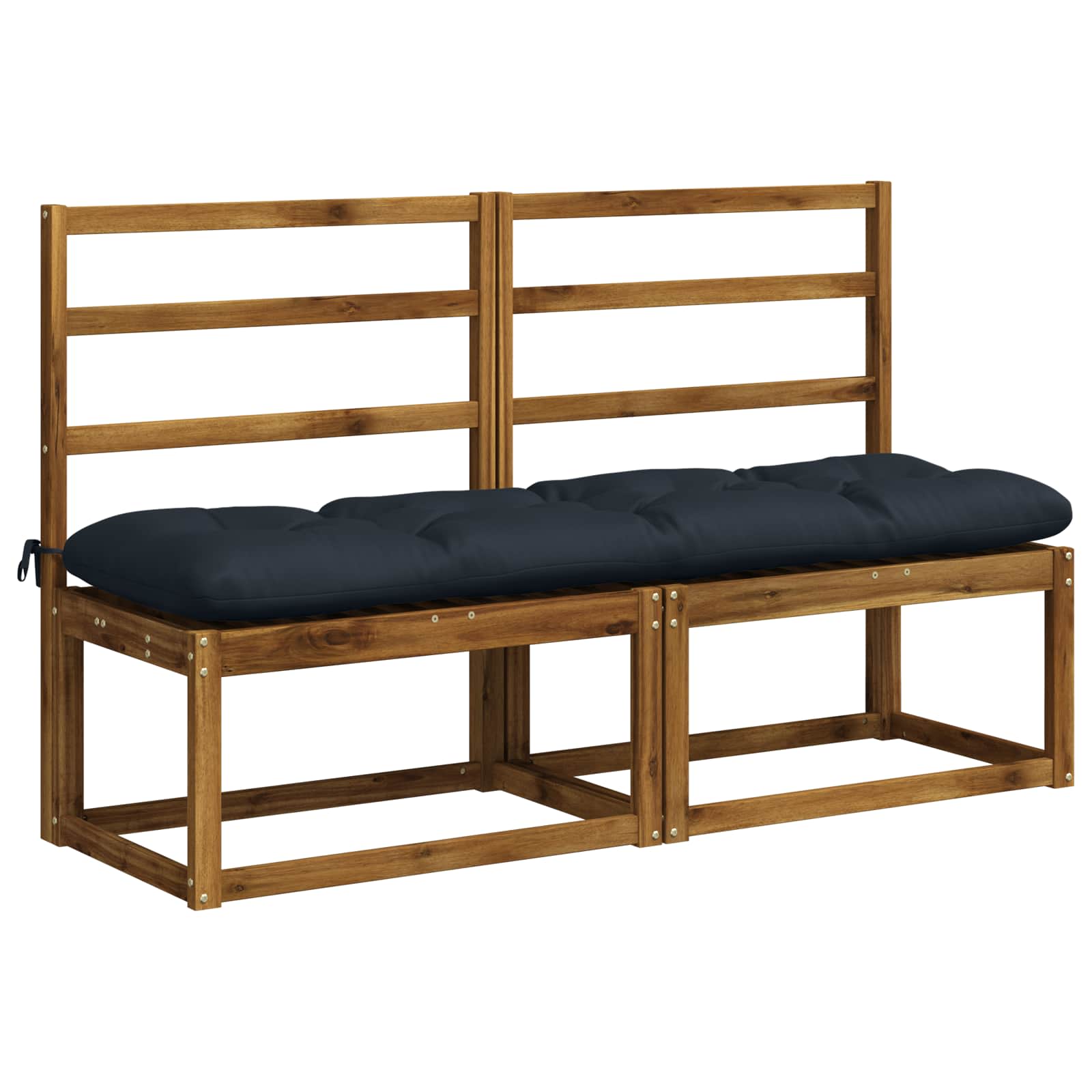 Blazina za klop VIANEN 100% poliester Temno modra