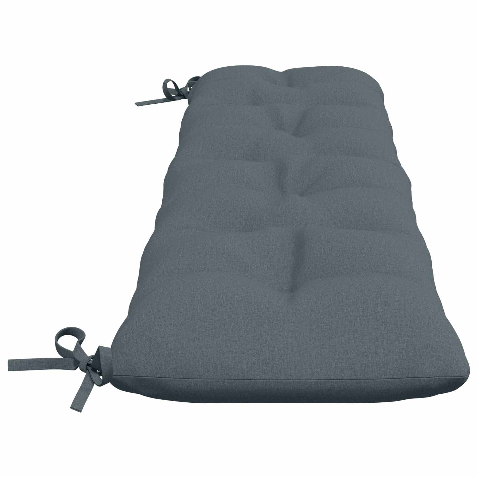 vidaXL Bank Kussens VIANEN 2 st 100% Polyester Blauw 170 x 30 x 12 cm, foto 4