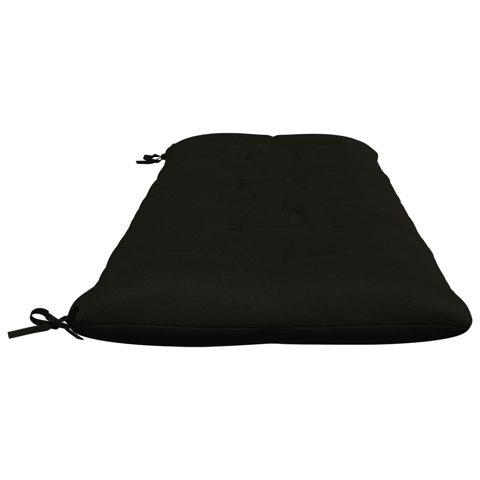 vidaXL Bank Kussens VIANEN 2 st 100% Polyester Zwart 170 x 60 x 12 cm, foto 4