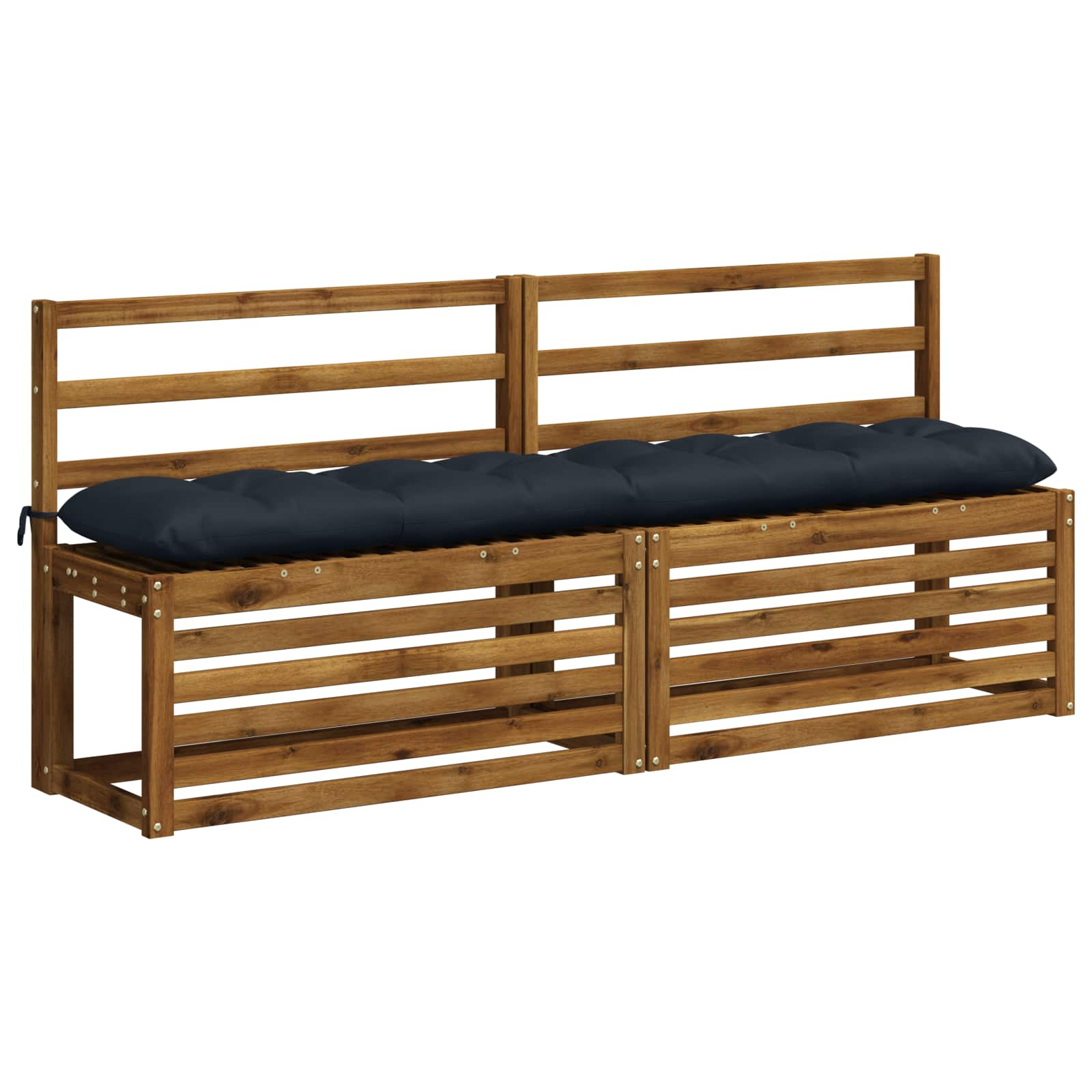 Blazina za klop VIANEN 100% poliester Temno modra