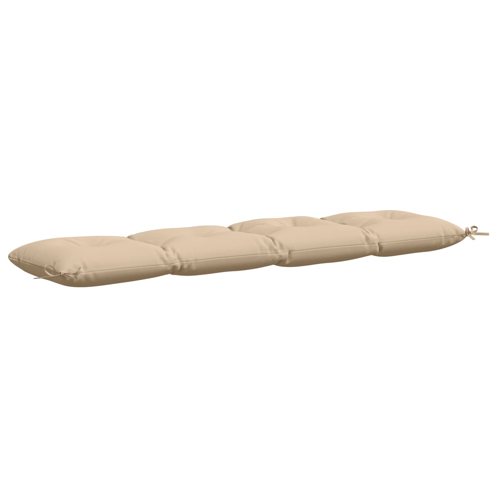 Blazina za klop VIANEN 100% poliester Krem 180 x 40 x 12 cm