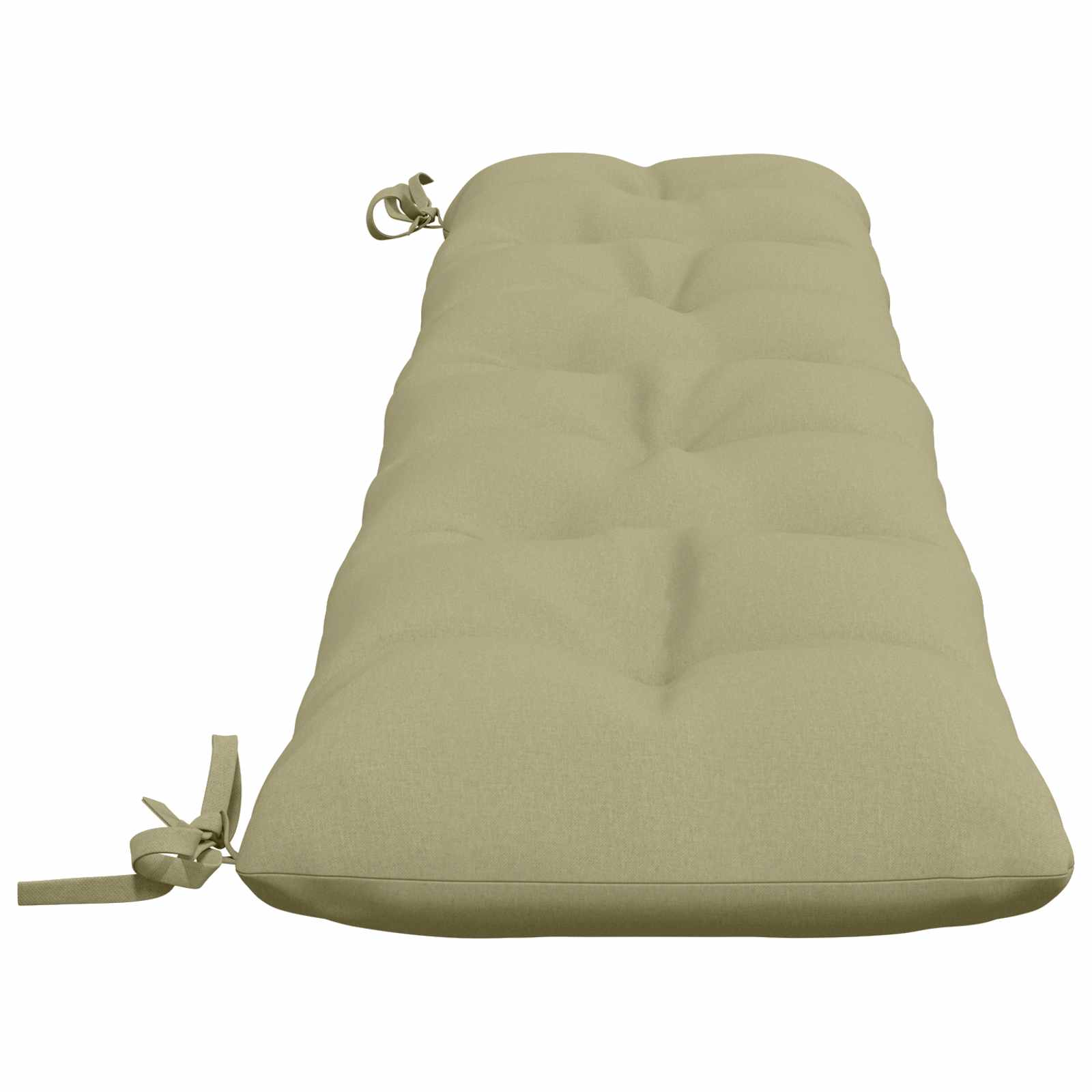 vidaXL Bank Kussens VIANEN 2 st 100% Polyester Lichtgroen groen, foto 4