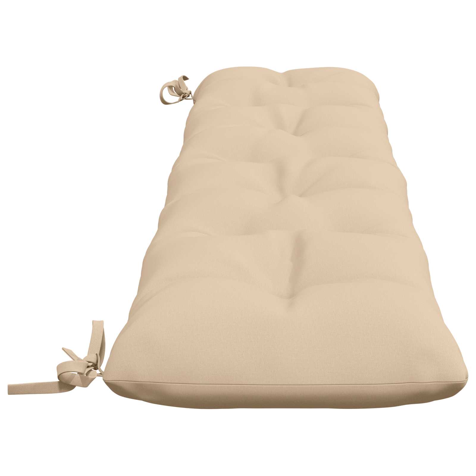vidaXL Bankkussen VIANEN 100% Polyester Crèmekleurig 190 x 30 x 12 cm, foto 4