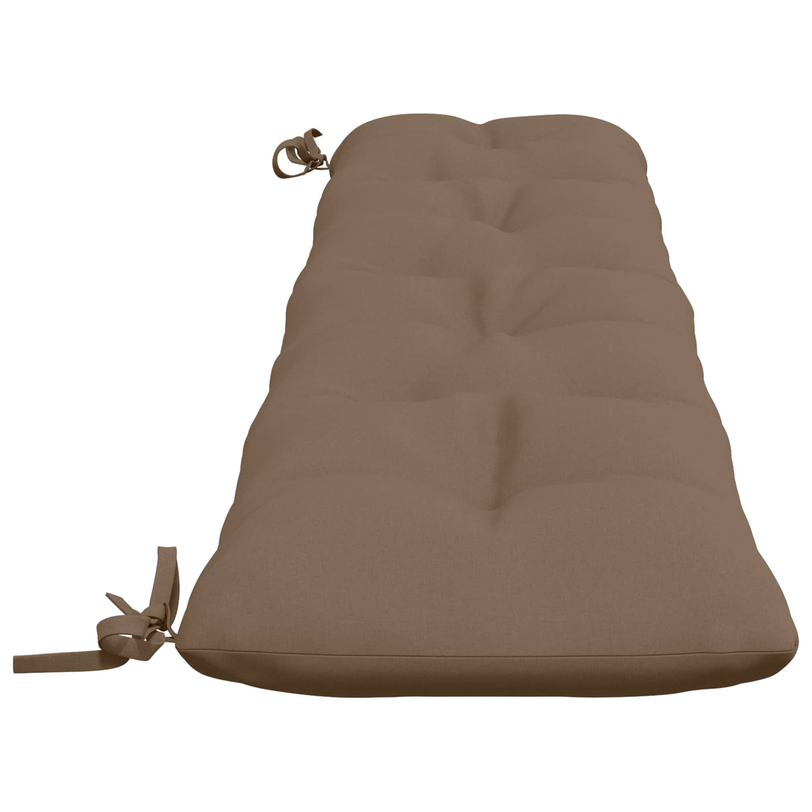Blazina za klop VIANEN 100% poliester Taupe 200 x 30 x 12 cm