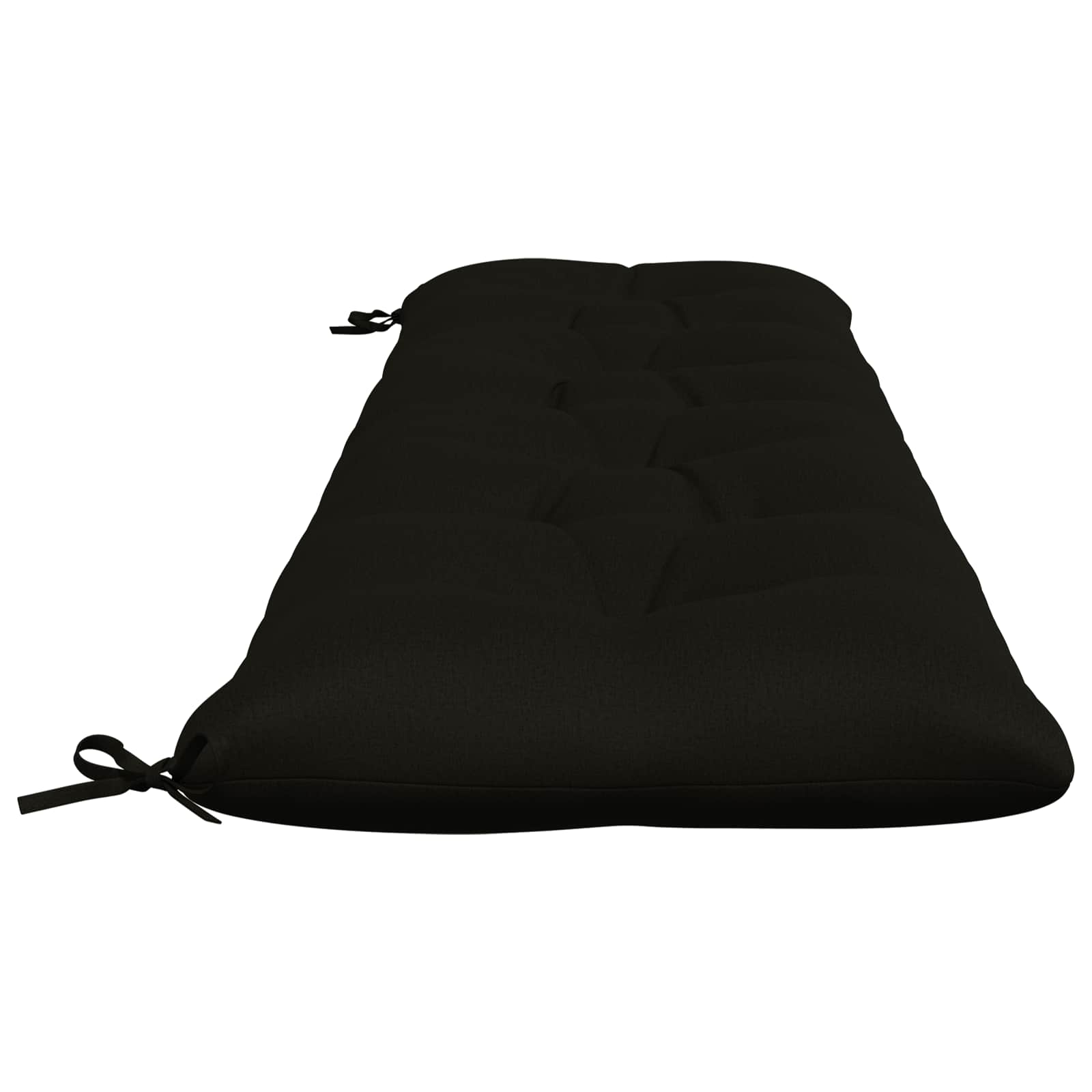 vidaXL Bankkussen VIANEN 100% Polyester Zwart 200 x 50 x 12 cm, foto 4