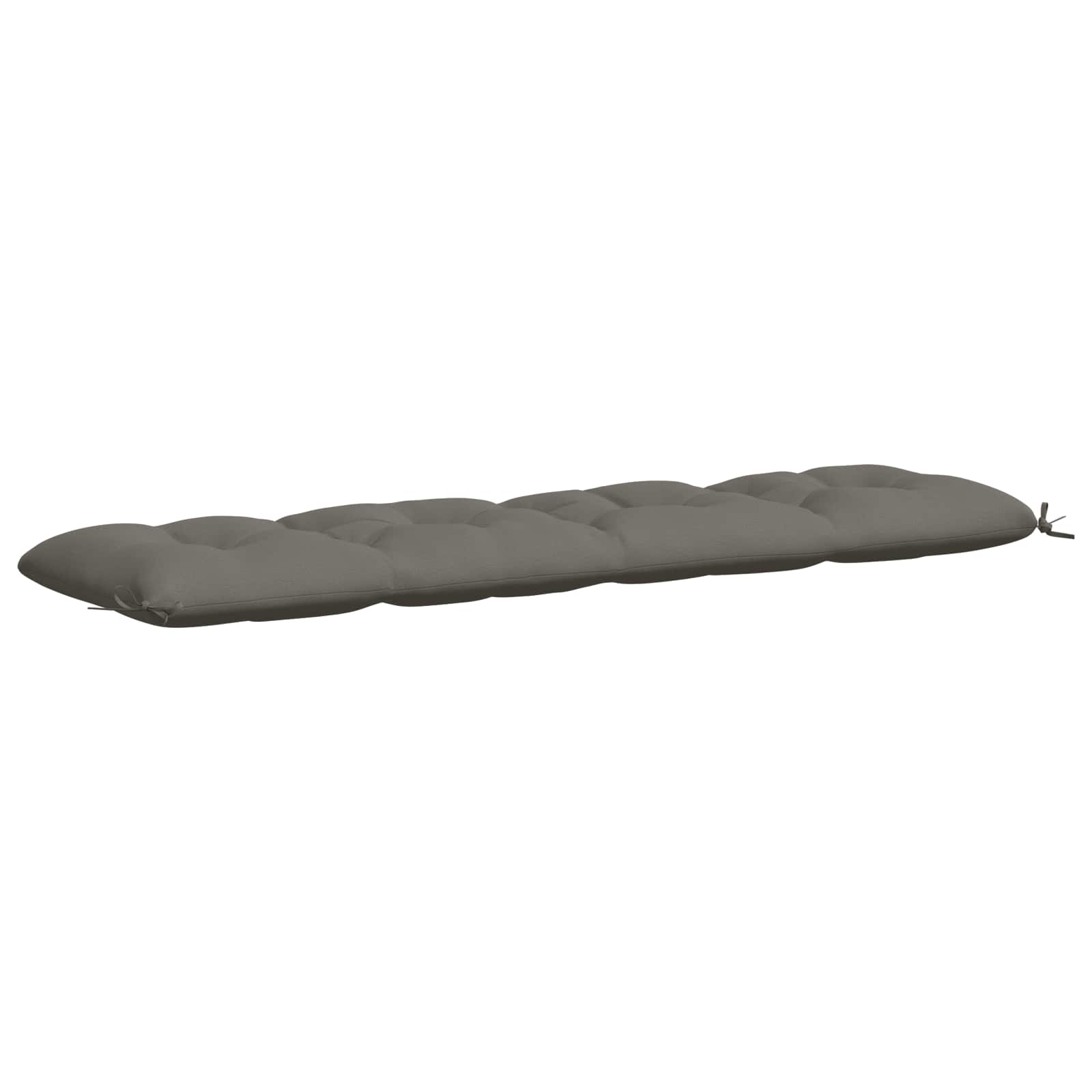 Blazina za klop VIANEN 100% poliester Siva 200 x 50 x 12 cm