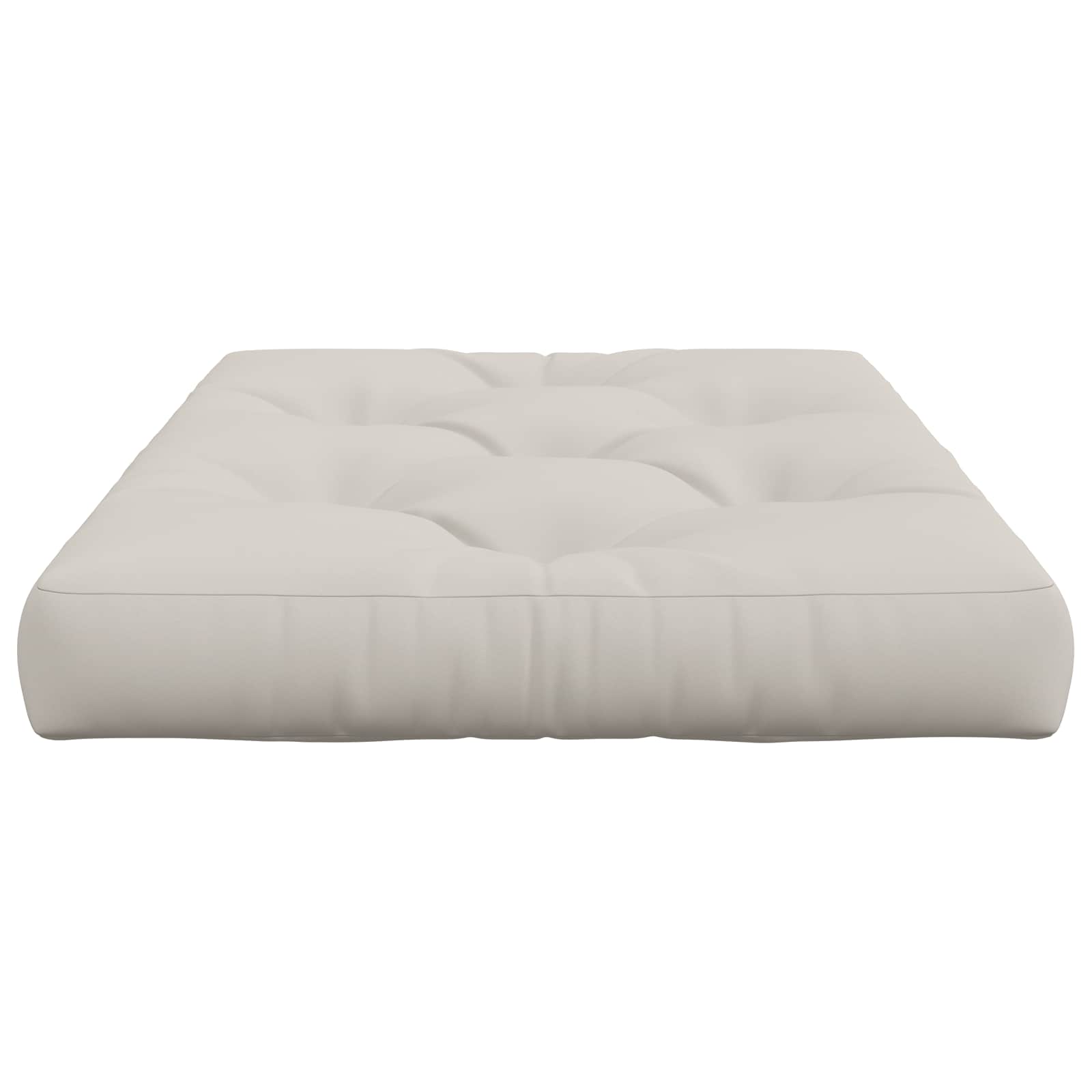 Pallet Zitkussen VIANEN 100% Polyester Wit 120 x 80 x 12 cm image 3
