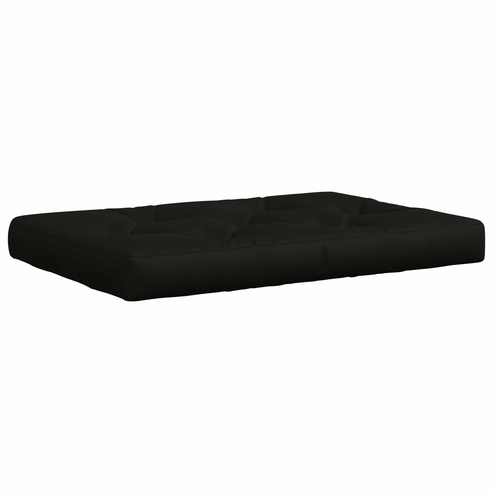 Pallet Zitkussen VIANEN 100% Polyester Zwart 120 x 80 x 12 cm image 1