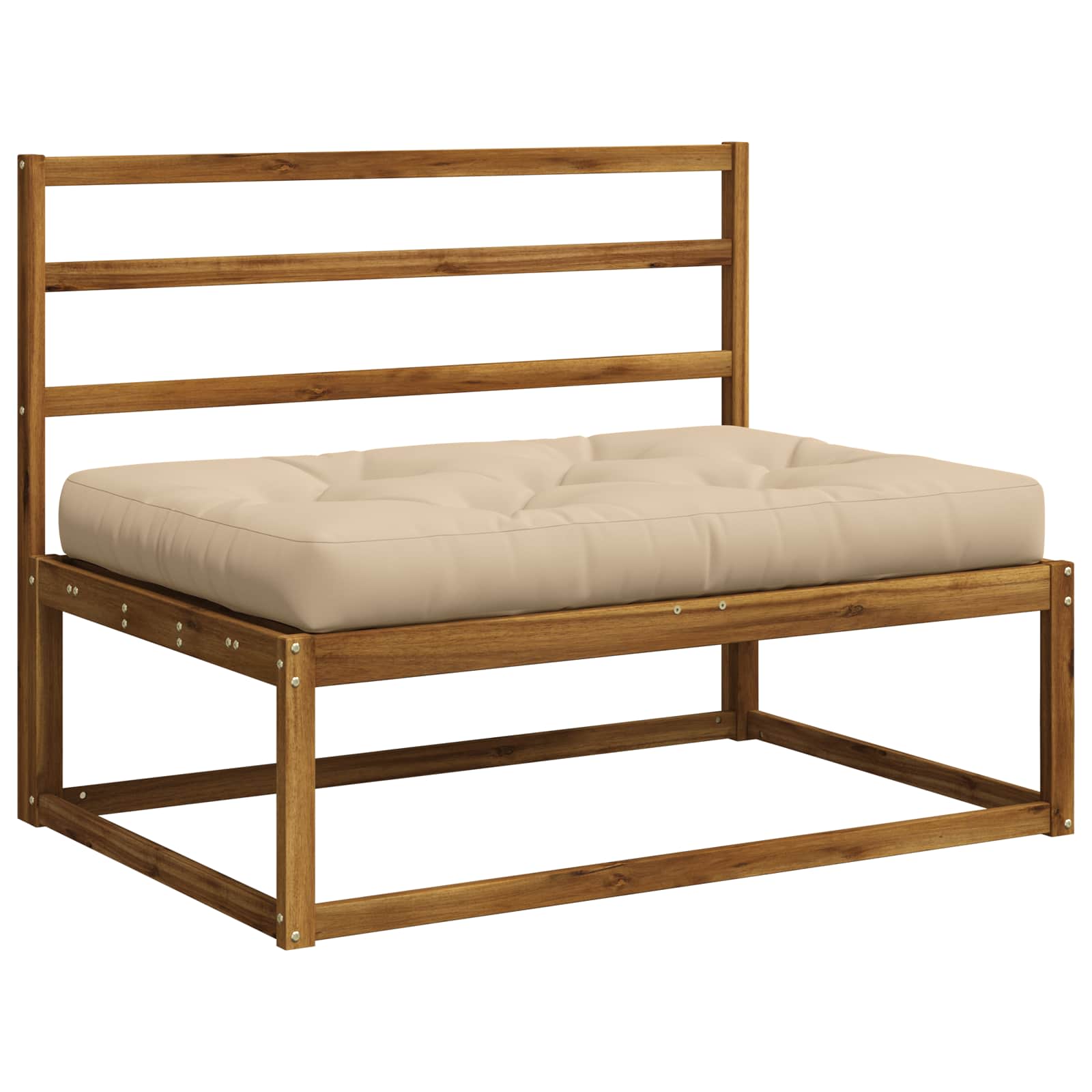 Pallet Zitkussen VIANEN 100% Polyester Crèmekleurig image 2