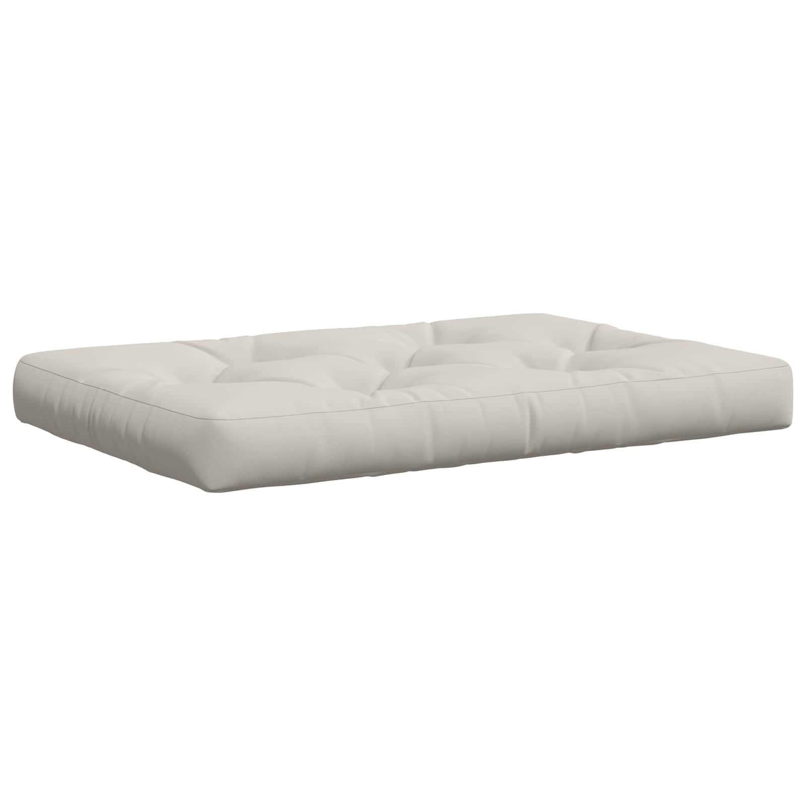 Pallet Zitkussen VIANEN 100% Polyester Wit 120 x 60 x 12 cm image 1