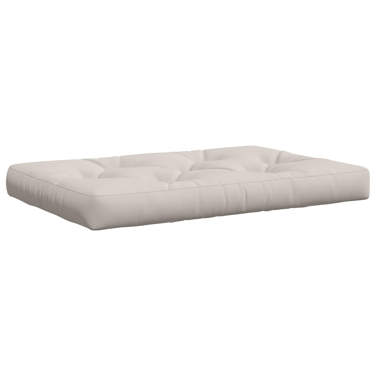Pallet Zitkussen VIANEN 100% Polyester Wit 120 x 60 x 12 cm image 4