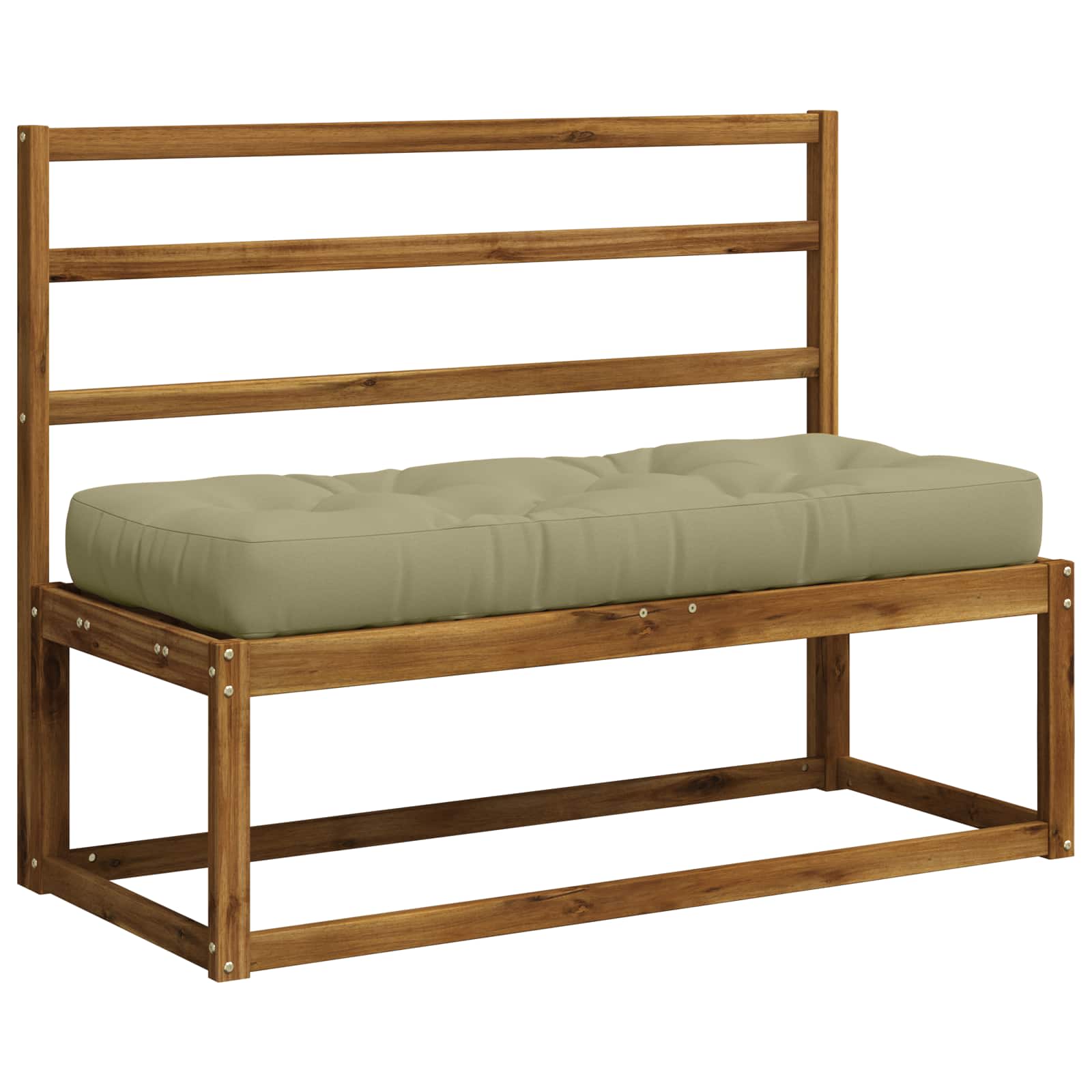 Pallet Zitkussen VIANEN 100% Polyester Lichtgroen image 3