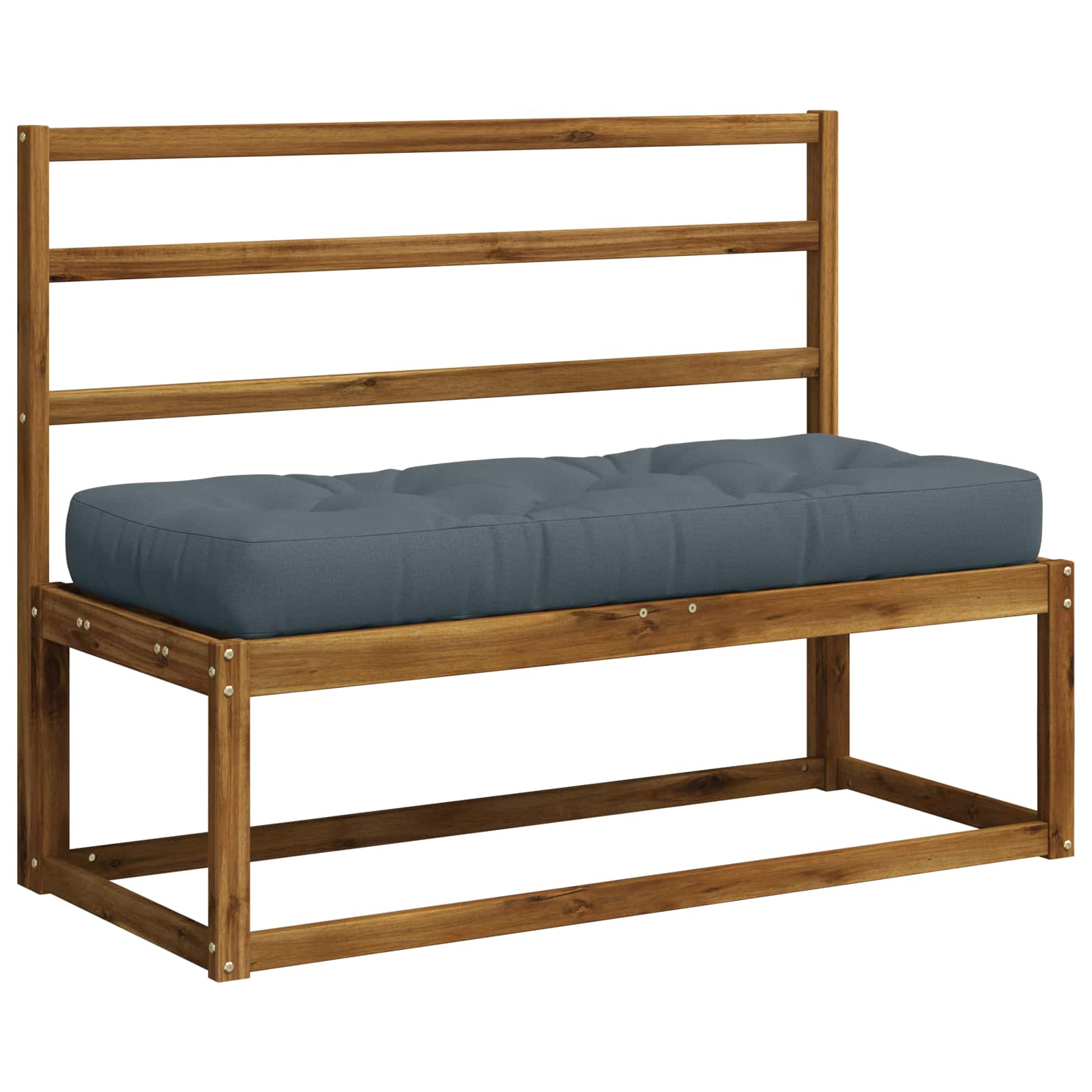 Pallet Zitkussen VIANEN 100% Polyester Blauw 120 x 40 x 12 cm image 3