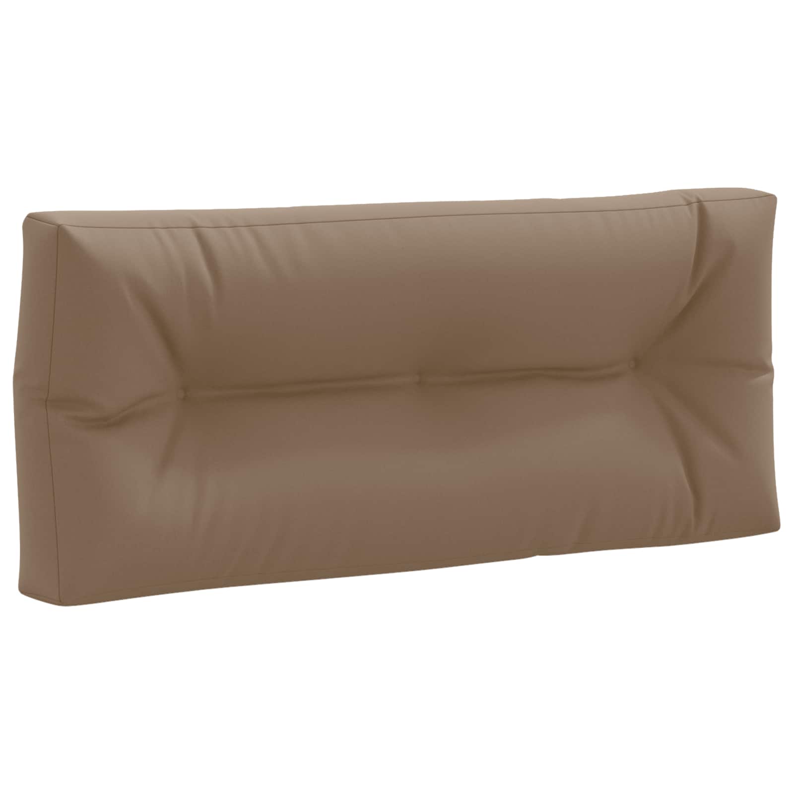 Pallet Rugkussen VIANEN 100% Polyester Taupe 120 x 40 x 12 cm image 1